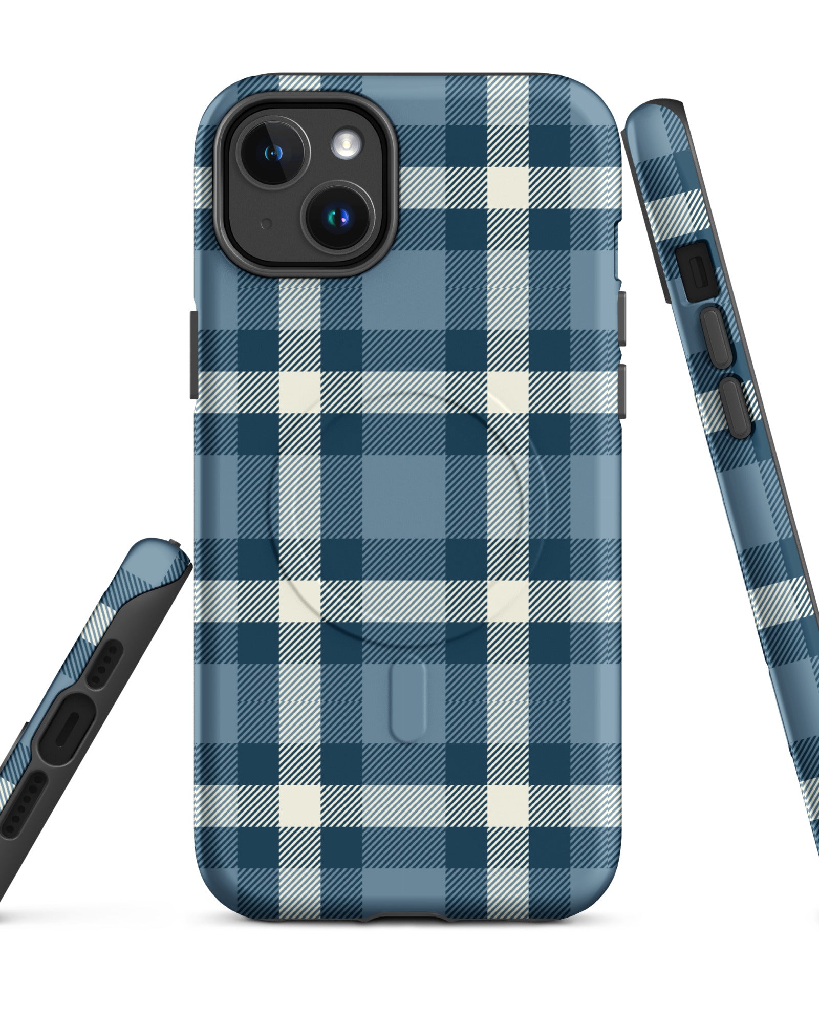 Jolly & Goode Phone Cases iPhone 14 Plus Cheeky Check MagSafe® tough case for iPhone® Cheeky British Style