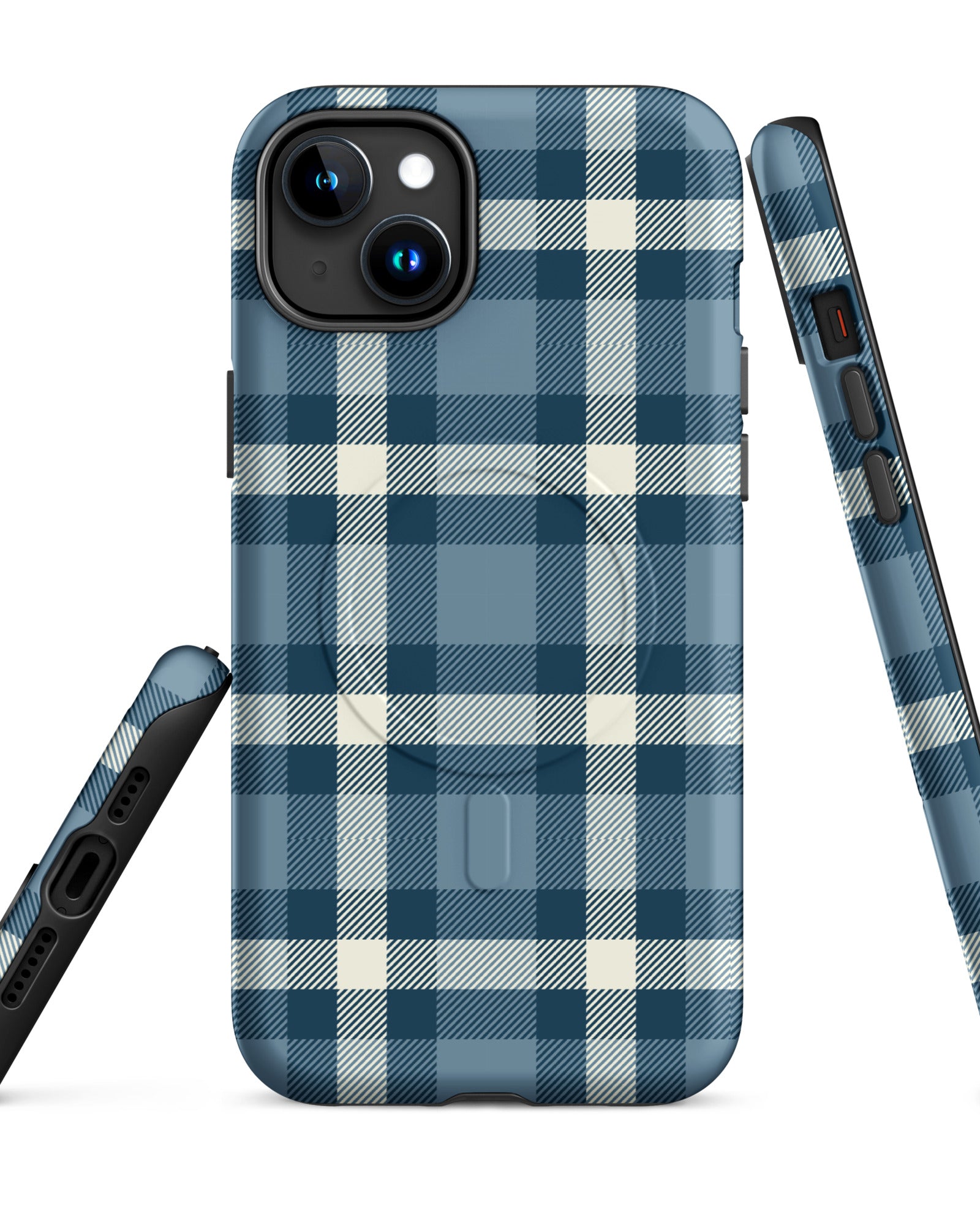 Jolly & Goode Phone Cases iPhone 15 Plus Cheeky Check MagSafe® tough case for iPhone® Cheeky British Style