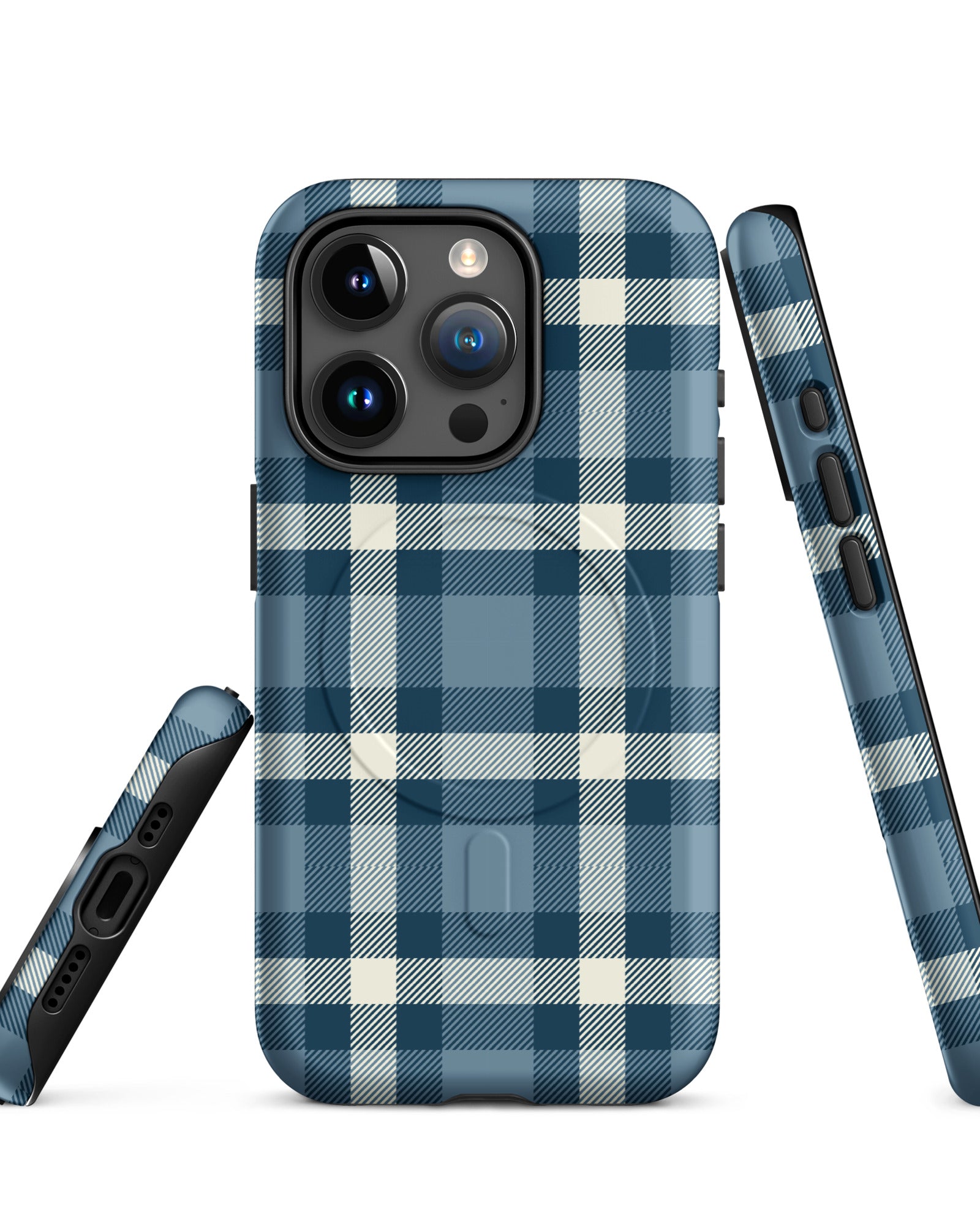 Jolly & Goode Phone Cases iPhone 15 Pro Cheeky Check MagSafe® tough case for iPhone® Cheeky British Style