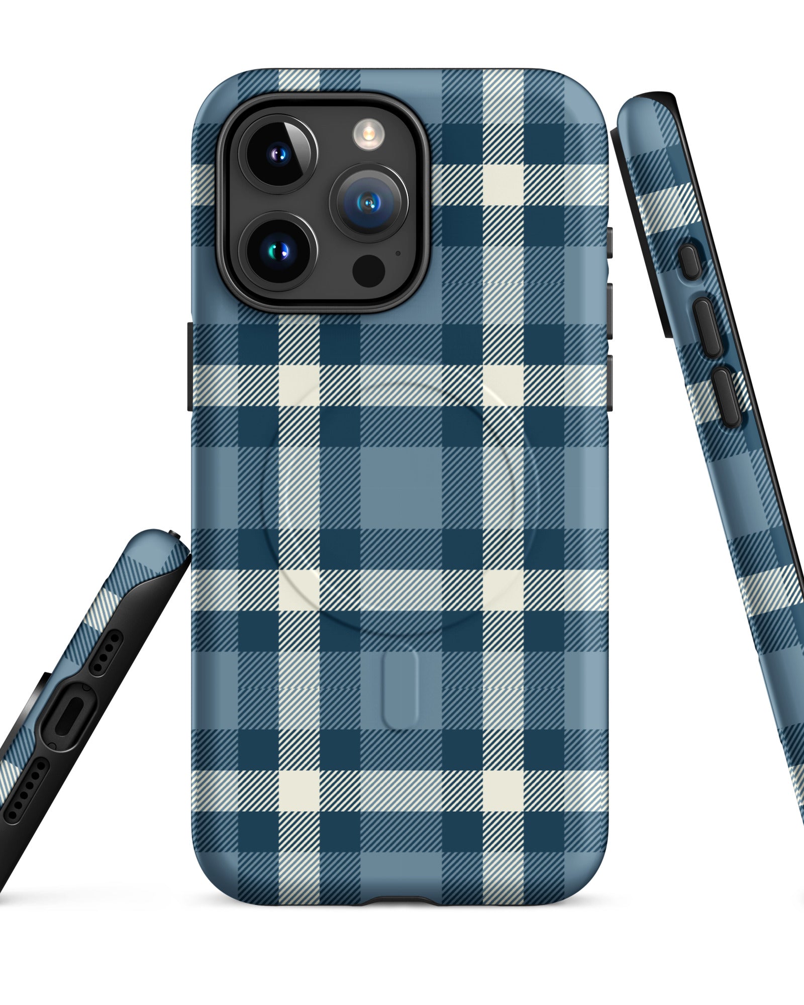 Jolly & Goode Phone Cases iPhone 15 Pro Max Cheeky Check MagSafe® tough case for iPhone® Cheeky British Style