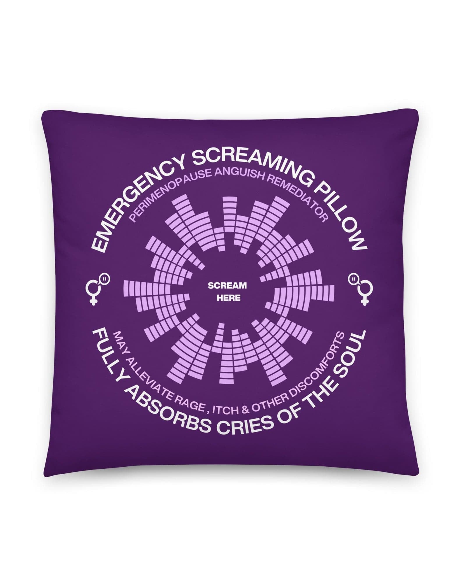Jolly & Goode Pillow Emergency Screaming Pillow | Perimenopause Edition Cheeky British Style