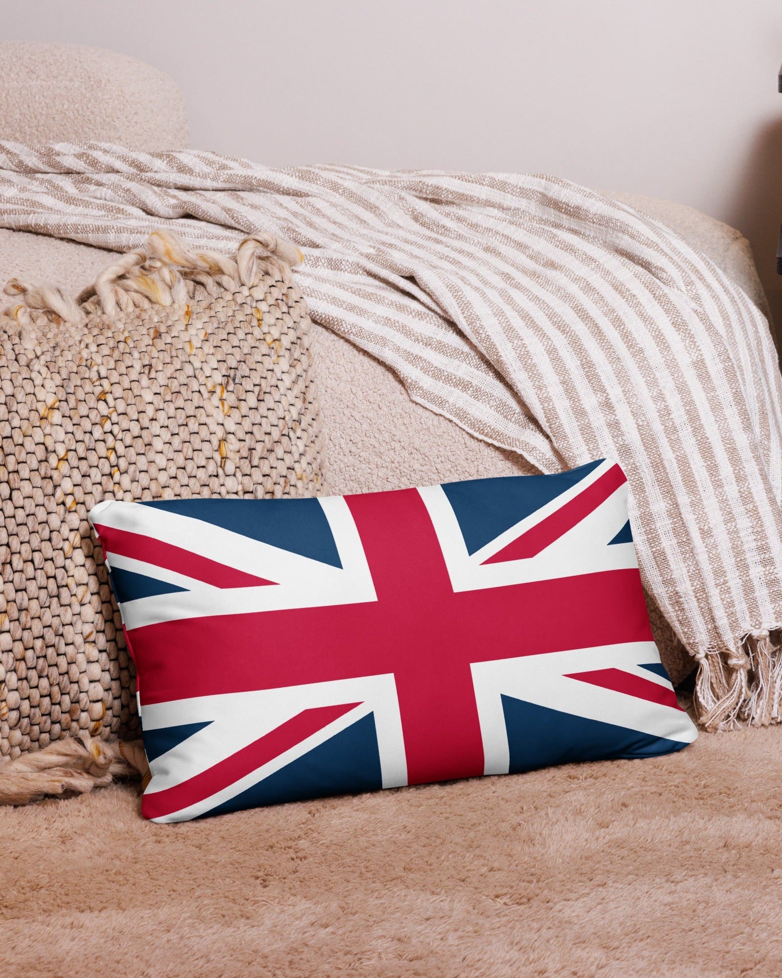 Jolly & Goode Pillow Union Jack Pillow Cheeky British Style