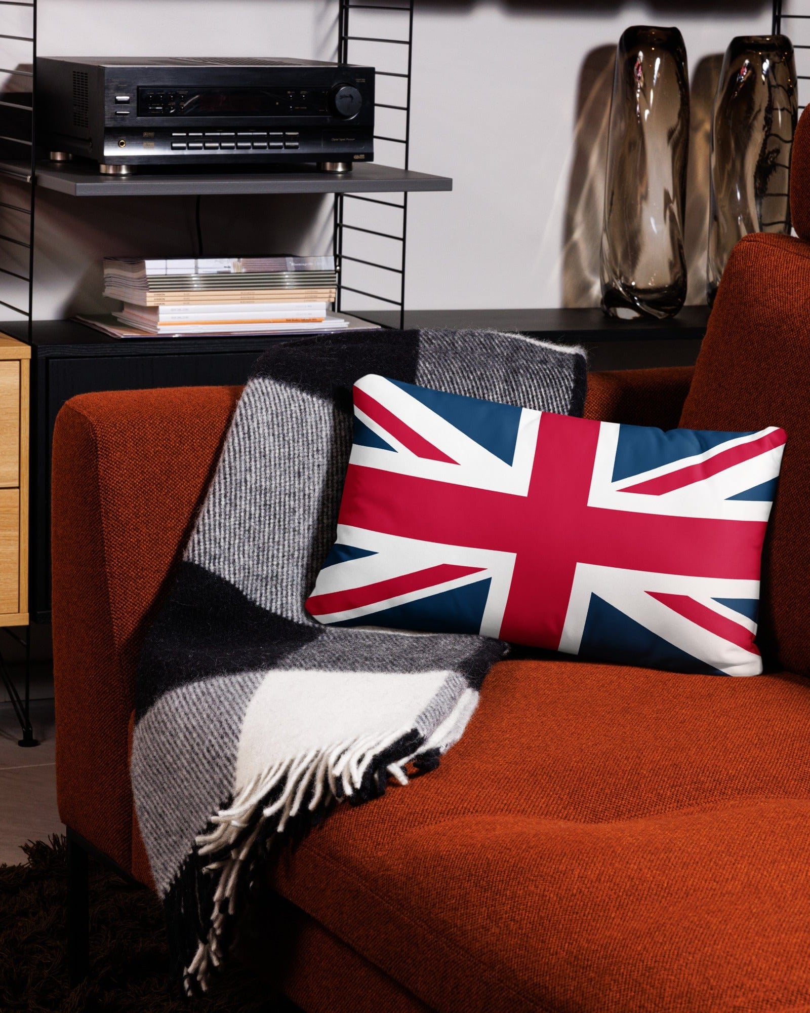 Jolly & Goode Pillow Union Jack Pillow Cheeky British Style