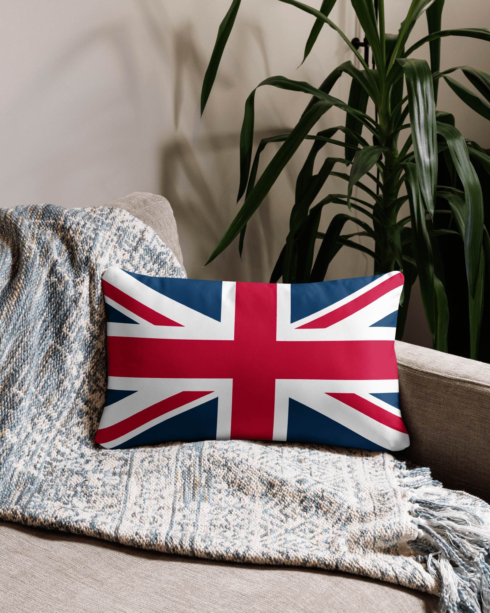 Jolly & Goode Pillow Union Jack Pillow Cheeky British Style