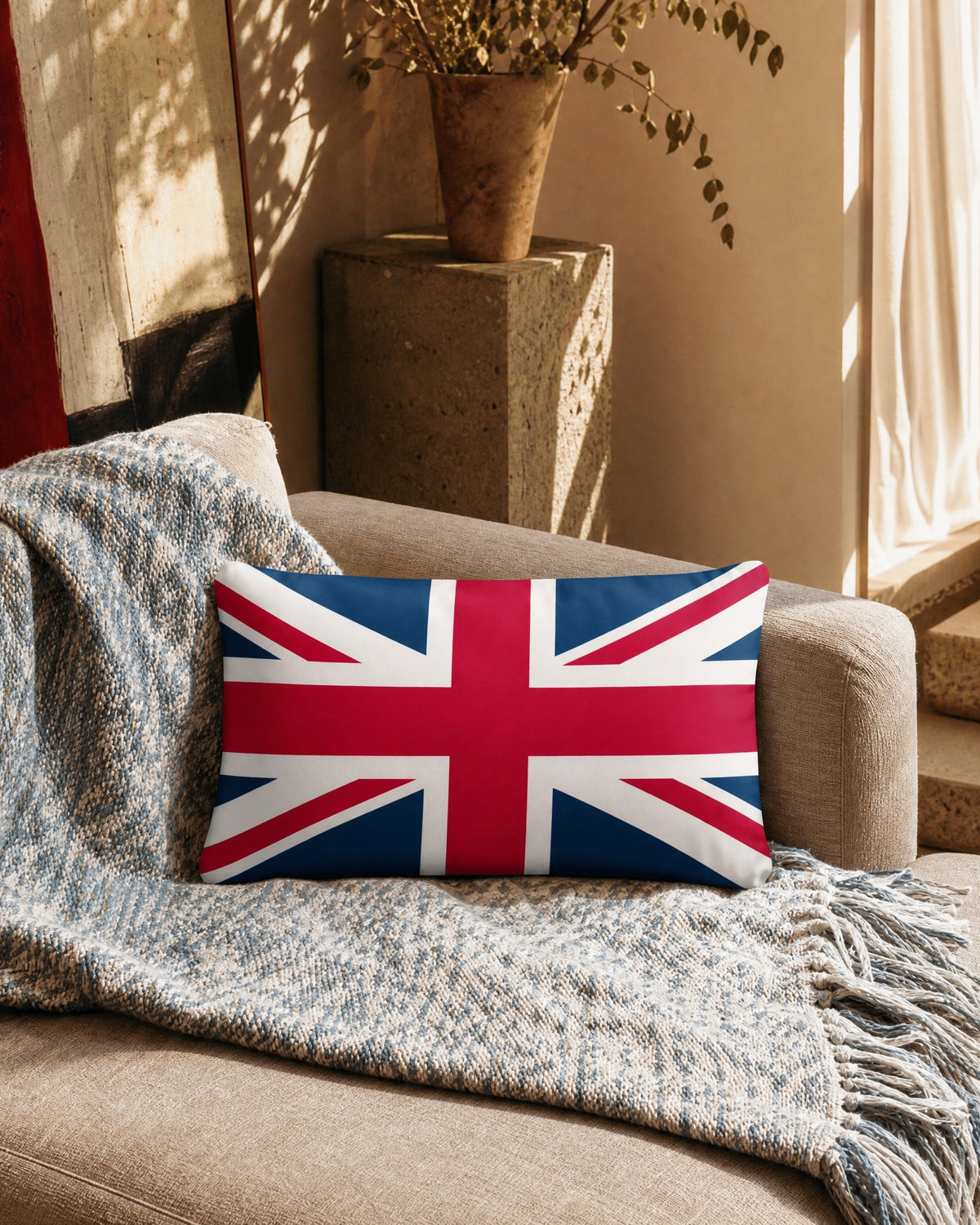 Jolly & Goode Pillow Union Jack Pillow Cheeky British Style