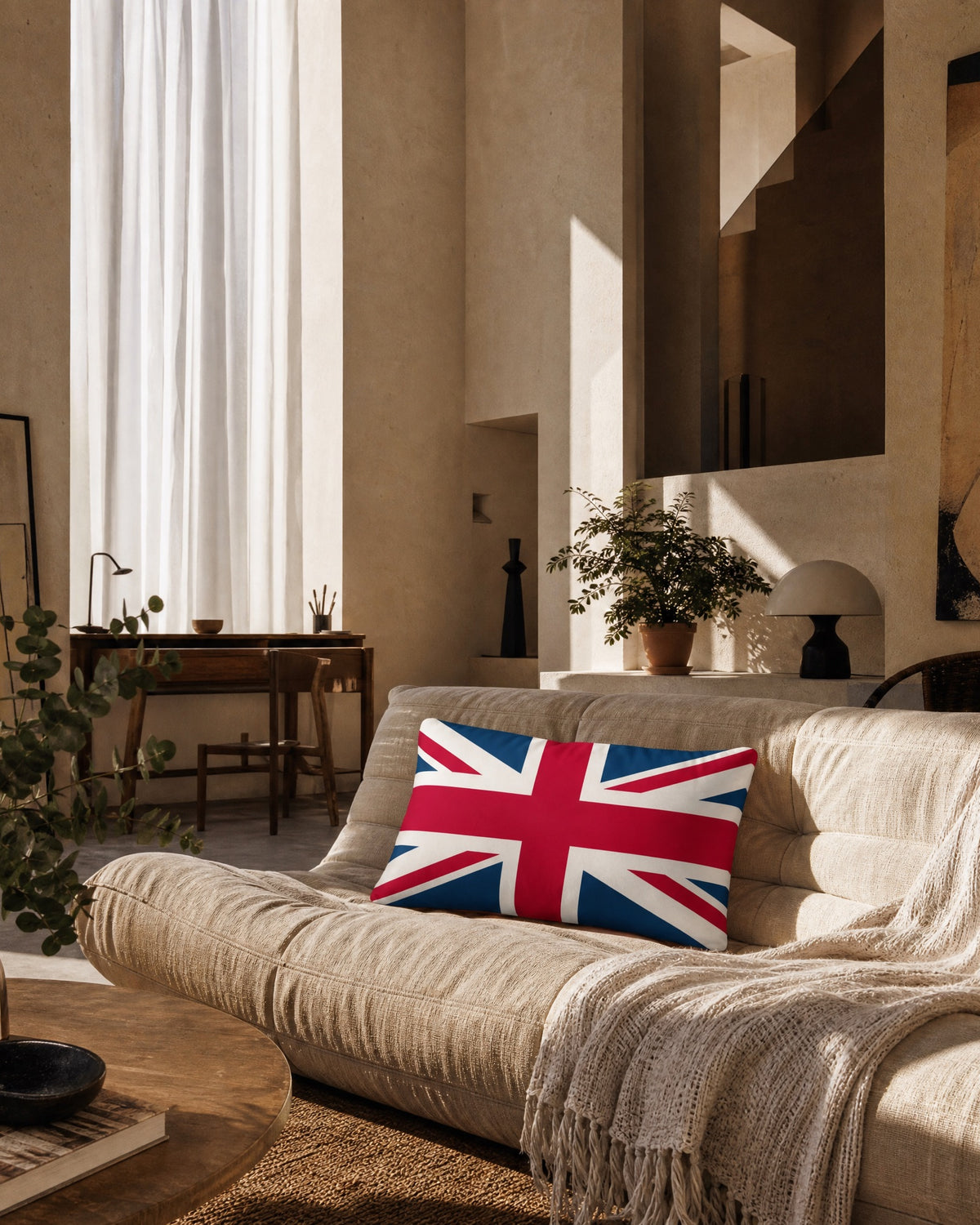 Jolly & Goode Pillow Union Jack Pillow Cheeky British Style