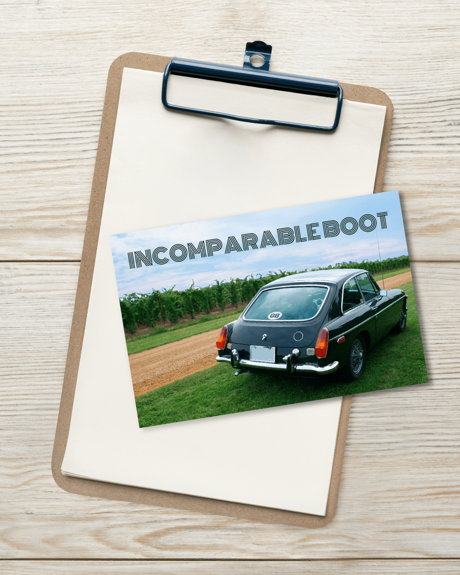 Jolly & Goode Post Cards Incomparable Boot Postcard Cheeky British Style