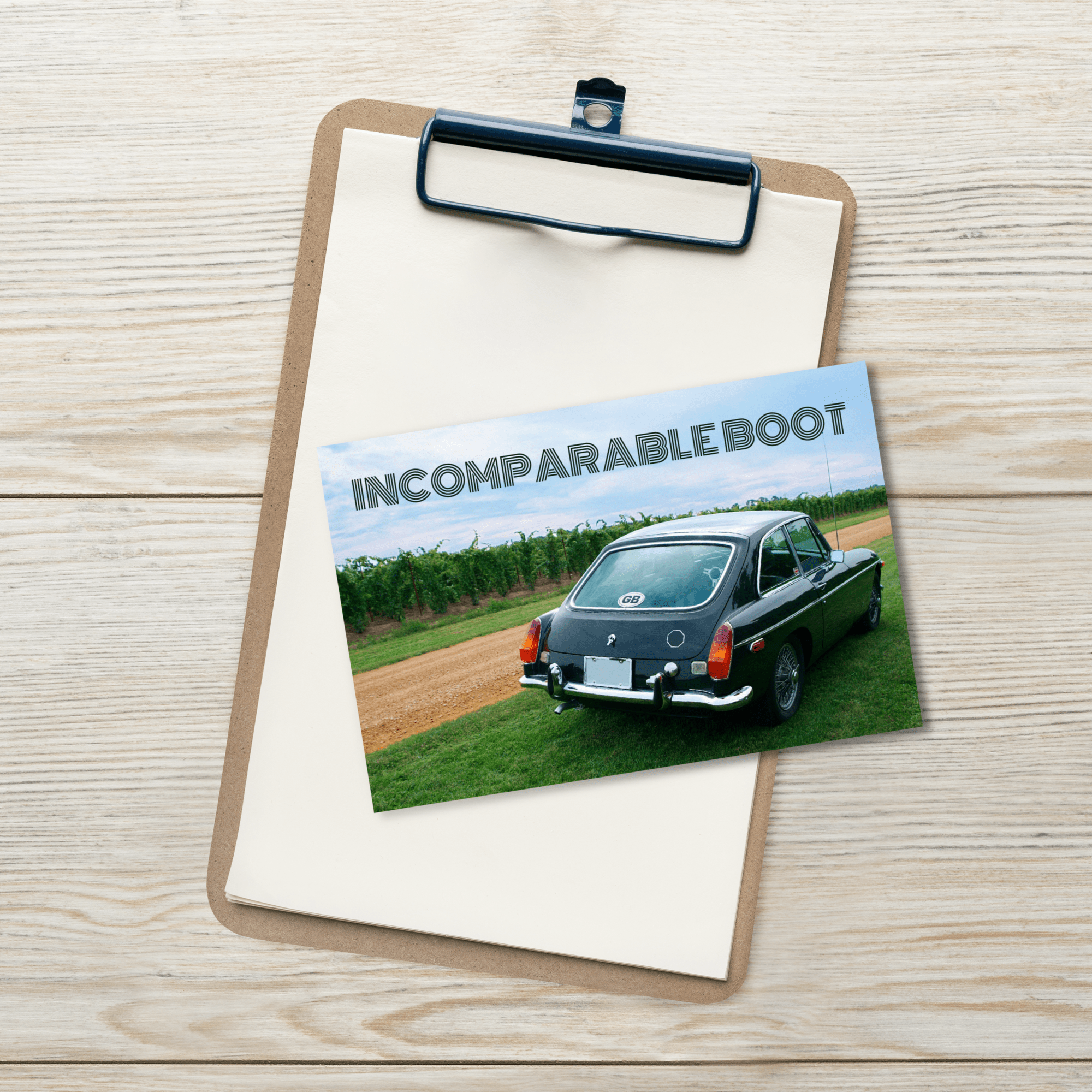 Jolly & Goode Post Cards Incomparable Boot Postcard Cheeky British Style