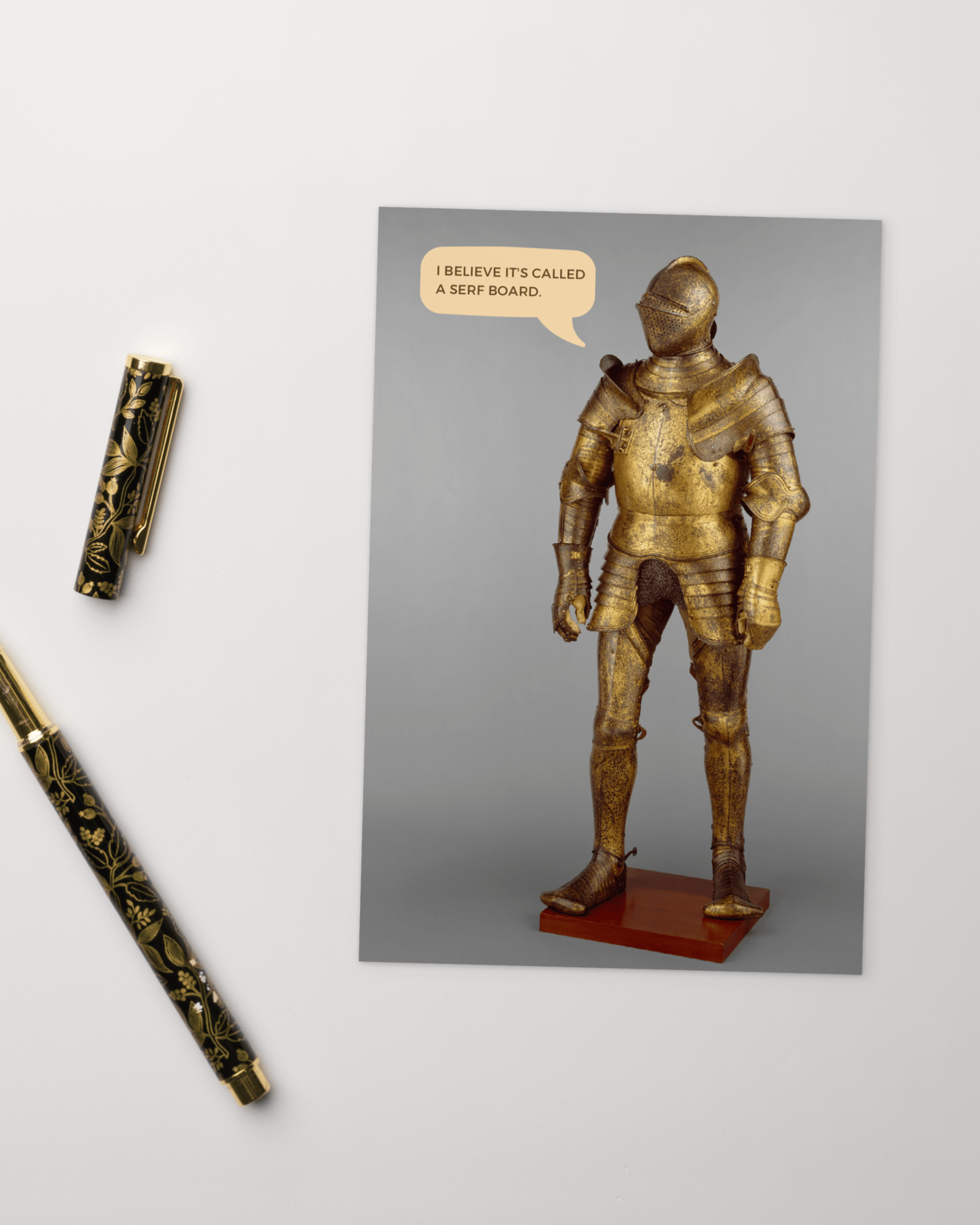 Jolly & Goode Post Cards Serf Board Postcard Cheeky British Style