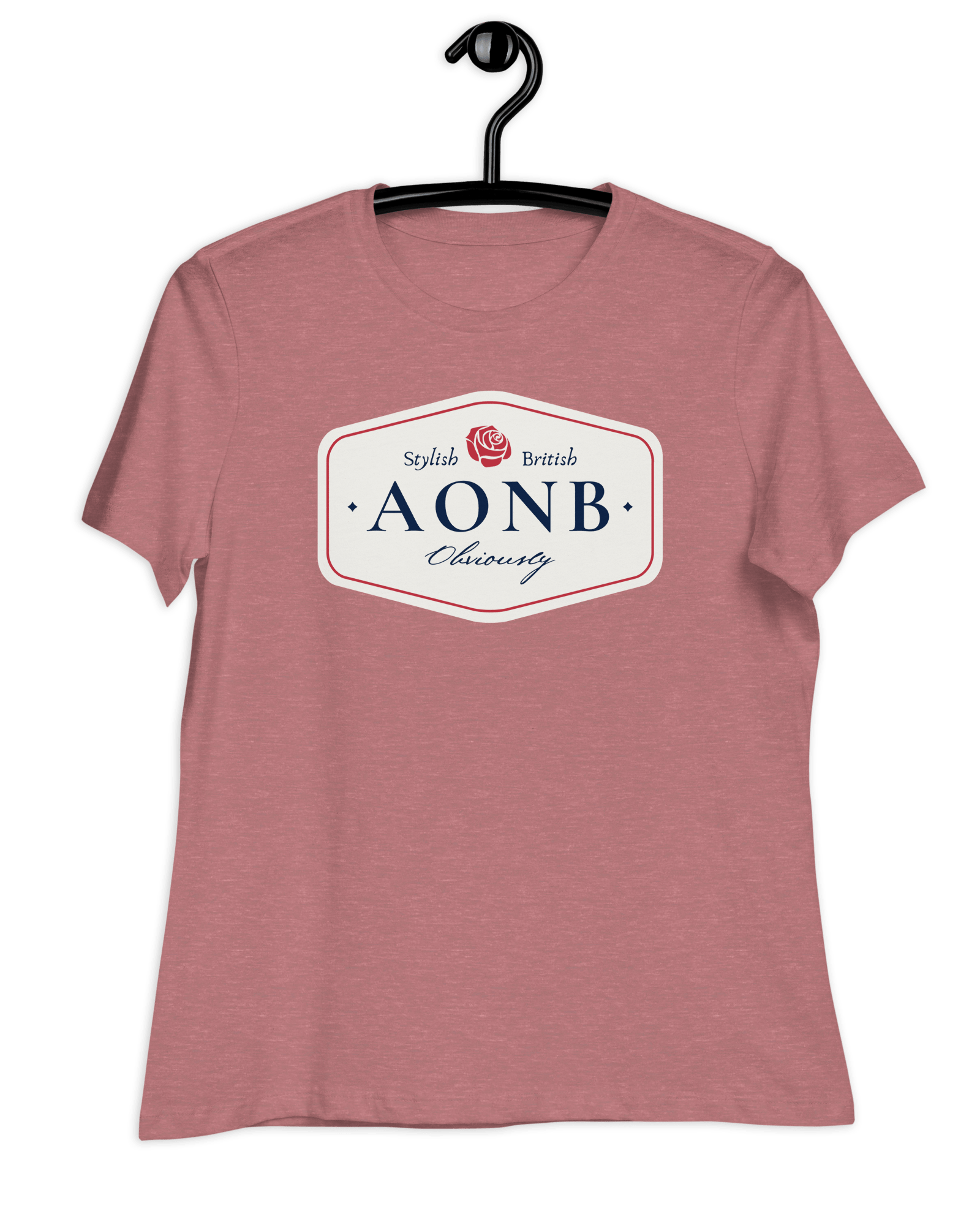 Jolly & Goode Shirts & Tops AONB Women's Relaxed T-Shirt | Area of Outstanding Natural Beauty Cheeky British Style