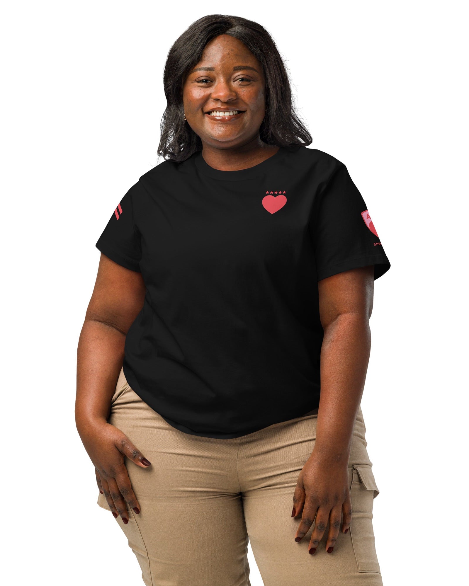 Jolly & Goode Shirts & Tops Army of Love Special Ops Women’s Organic Shirt Cheeky British Style