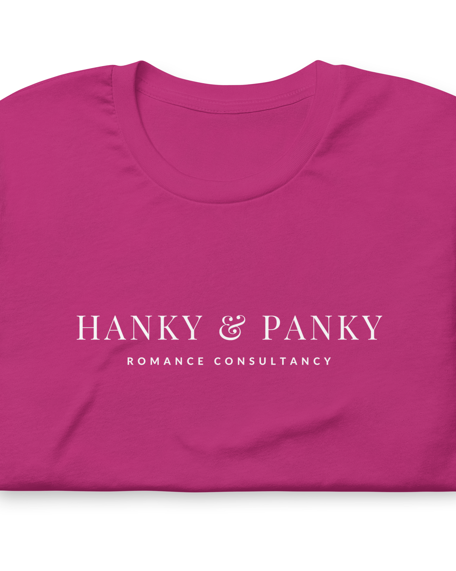 Jolly & Goode Shirts & Tops Berry / S Hanky & Panky Romance Consultancy T-shirt Cheeky British Style