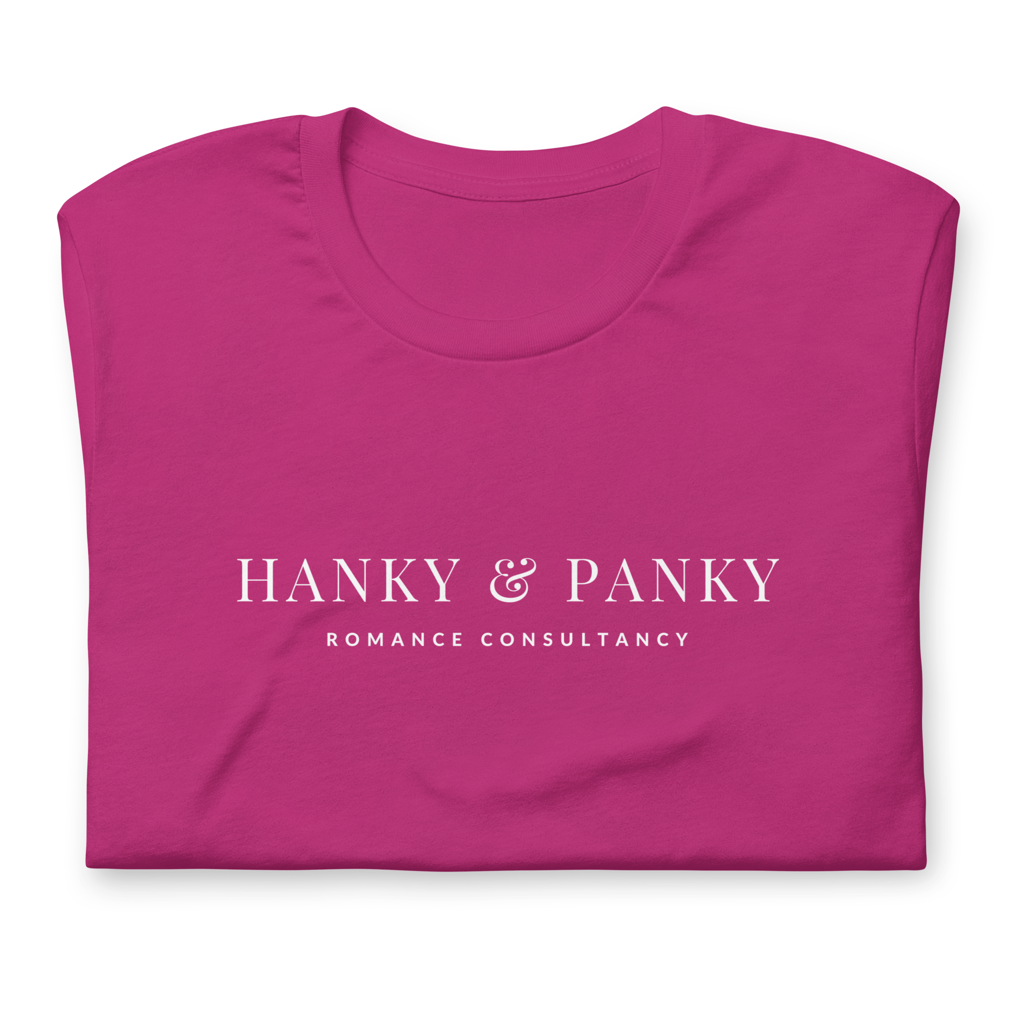 Jolly & Goode Shirts & Tops Berry / S Hanky & Panky Romance Consultancy T-shirt Cheeky British Style