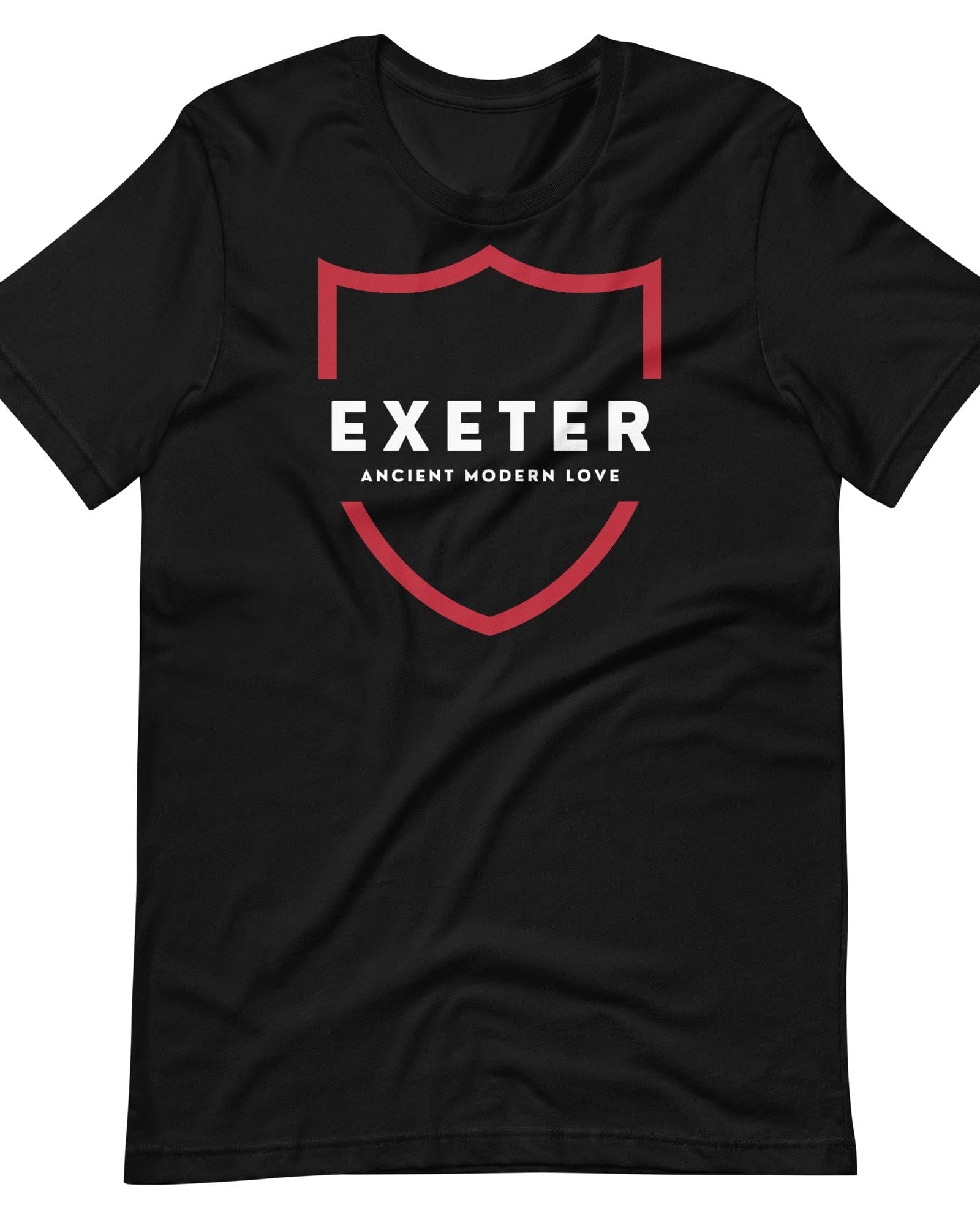 Jolly & Goode Shirts & Tops Black / S Exeter Ancient Modern Love T-shirt Cheeky British Style