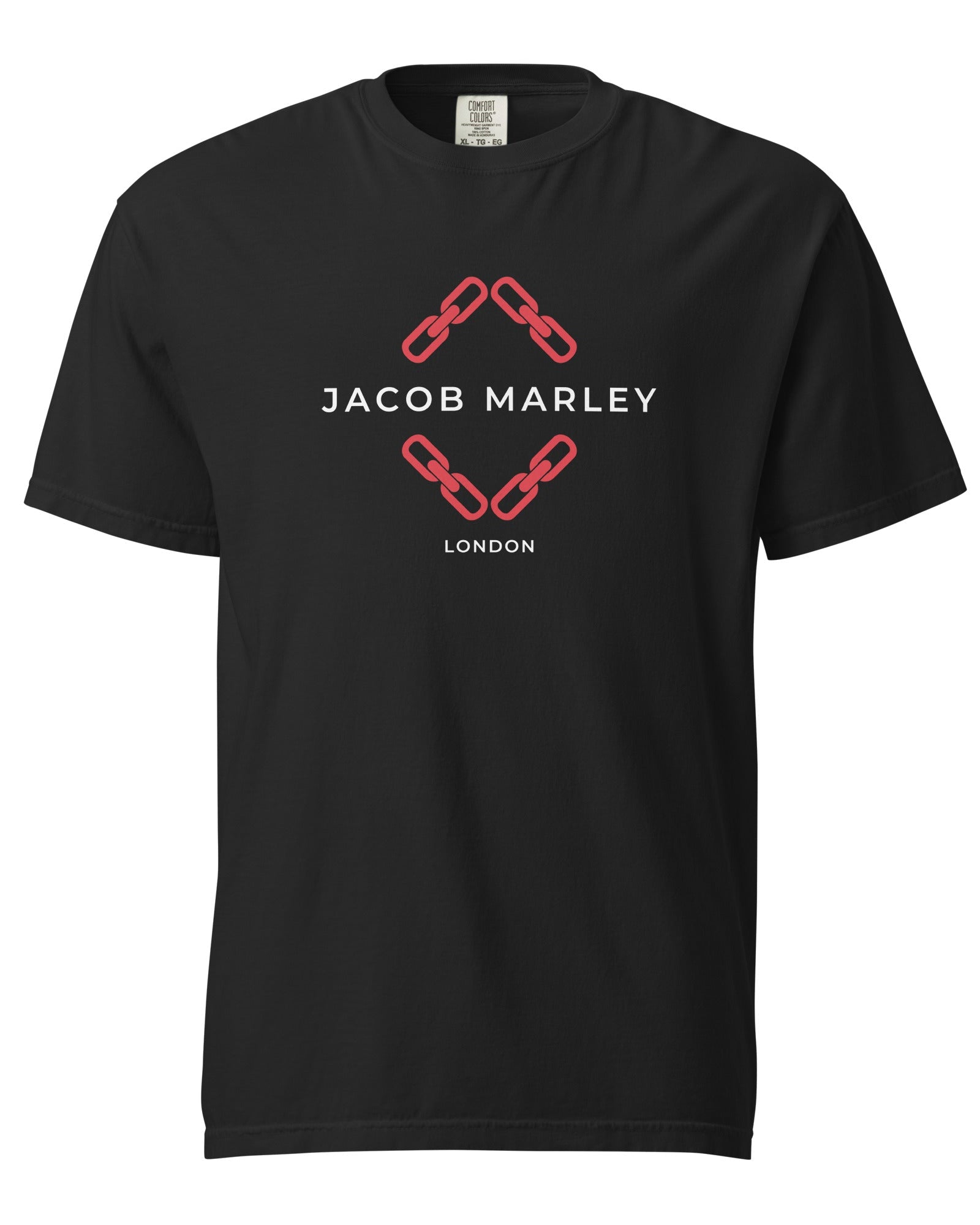 Jolly & Goode Shirts & Tops Black / S Jacob Marley London Tee Cheeky British Style