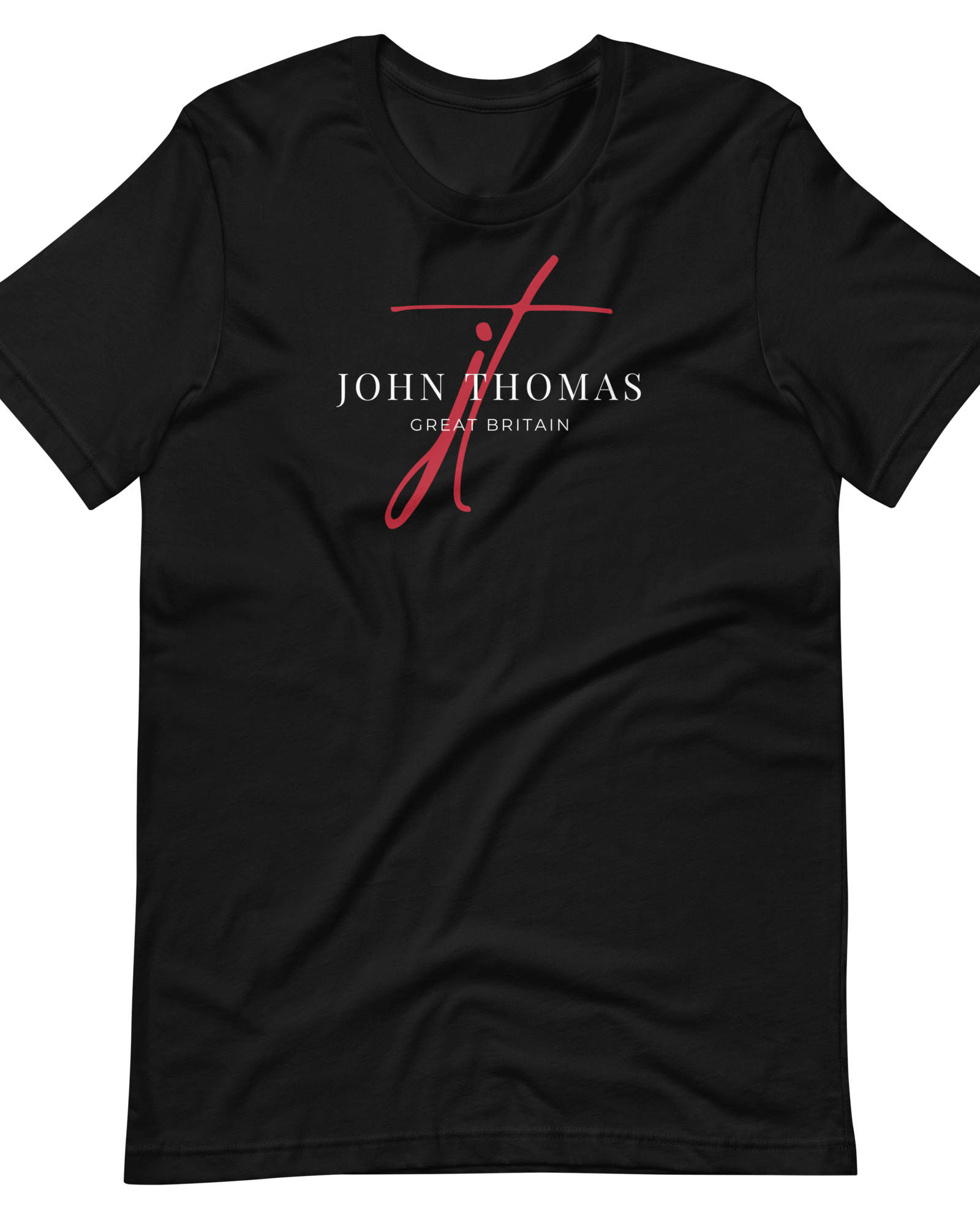Jolly & Goode Shirts & Tops Black / S John Thomas Great Britain T-shirt Cheeky British Style