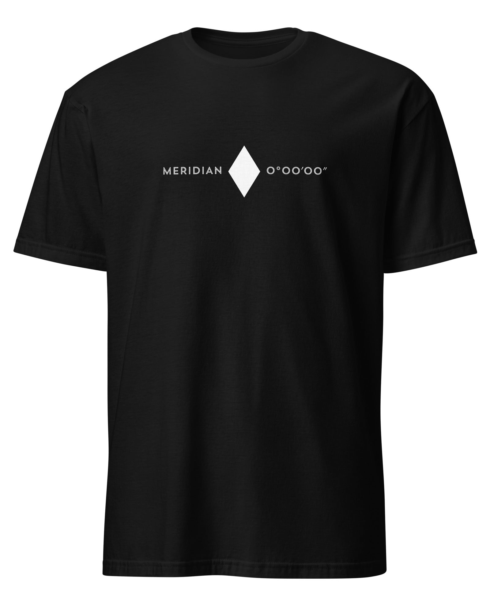 Jolly & Goode Shirts & Tops Black / S Meridian | Greenwich Meridian Shirt | Unisex Tee Cheeky British Style