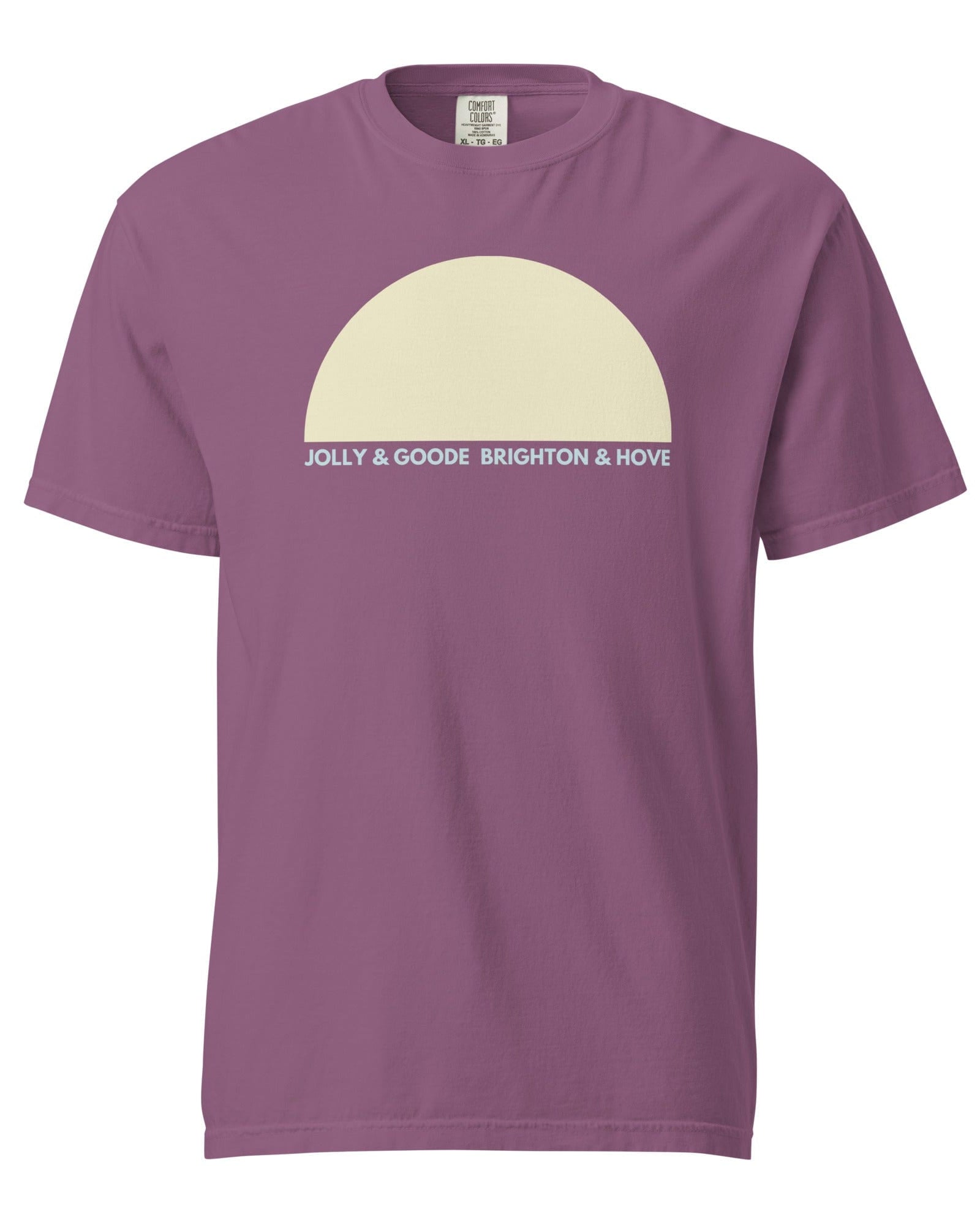 Jolly & Goode Shirts & Tops Brighton & Hove Sun | Garment-dyed Heavyweight T-shirt Cheeky British Style