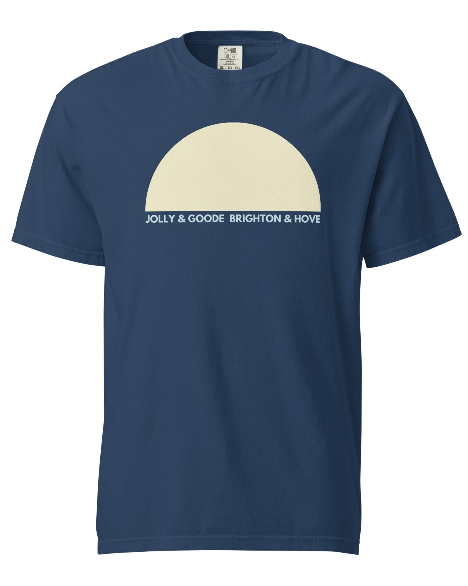 Jolly & Goode Shirts & Tops Brighton & Hove Sun | Garment-dyed Heavyweight T-shirt Cheeky British Style