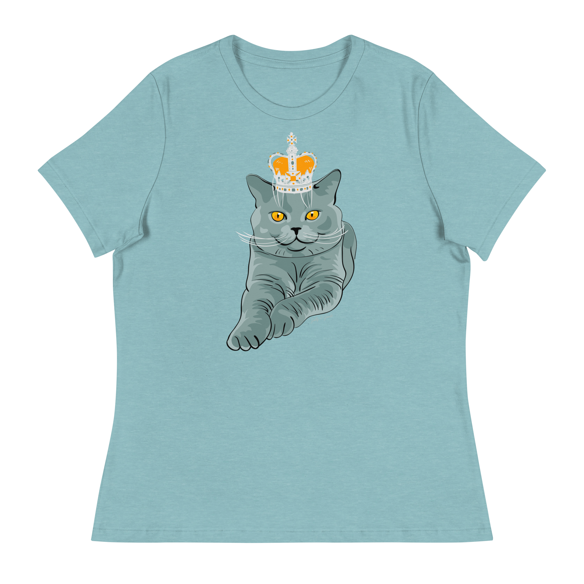 Jolly & Goode Shirts & Tops British Blue Women's Relaxed T-Shirt Cheeky British Style