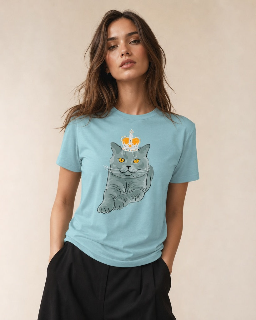 Jolly & Goode Shirts & Tops British Blue Women's Relaxed T-Shirt Cheeky British Style