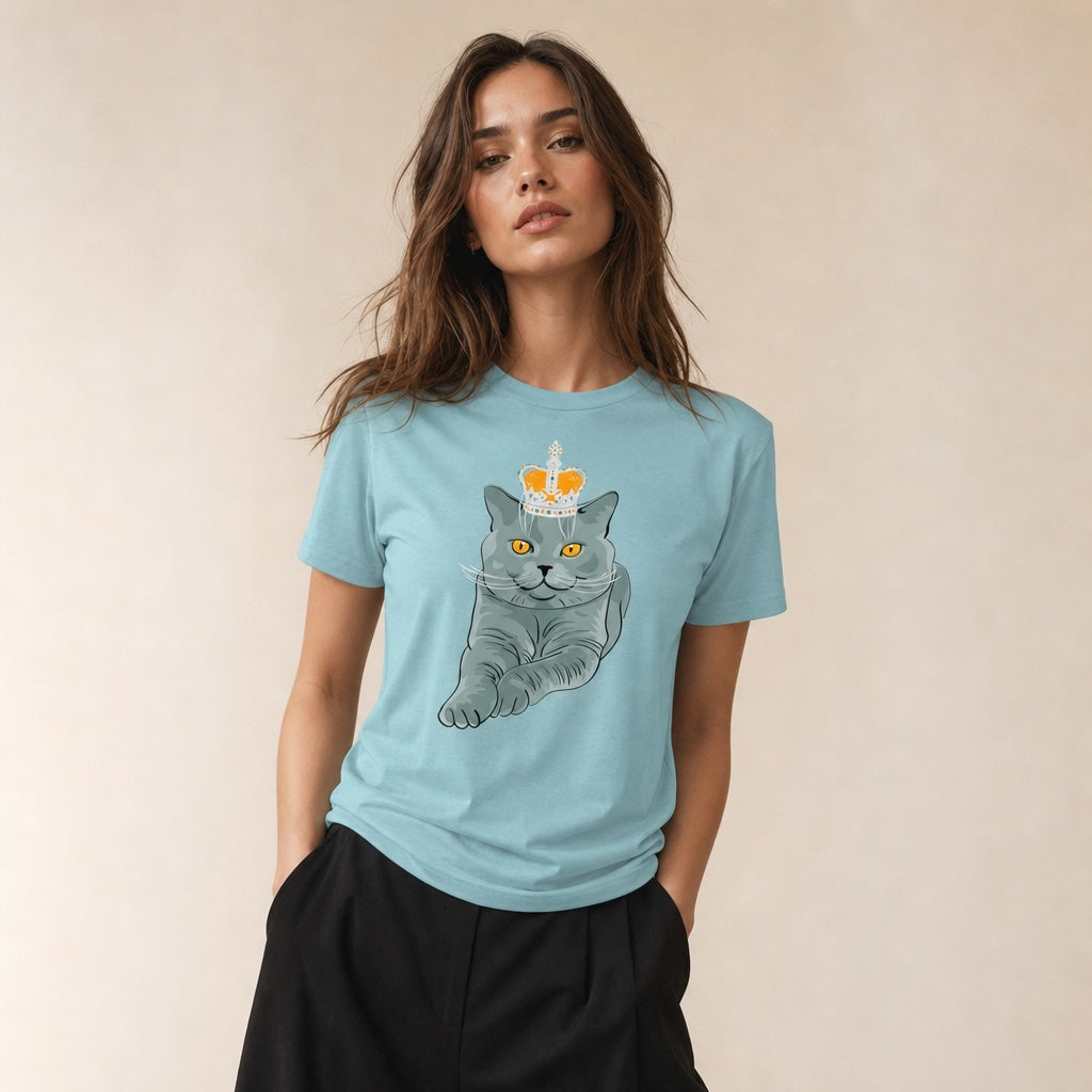Jolly & Goode Shirts & Tops British Blue Women's Relaxed T-Shirt Cheeky British Style