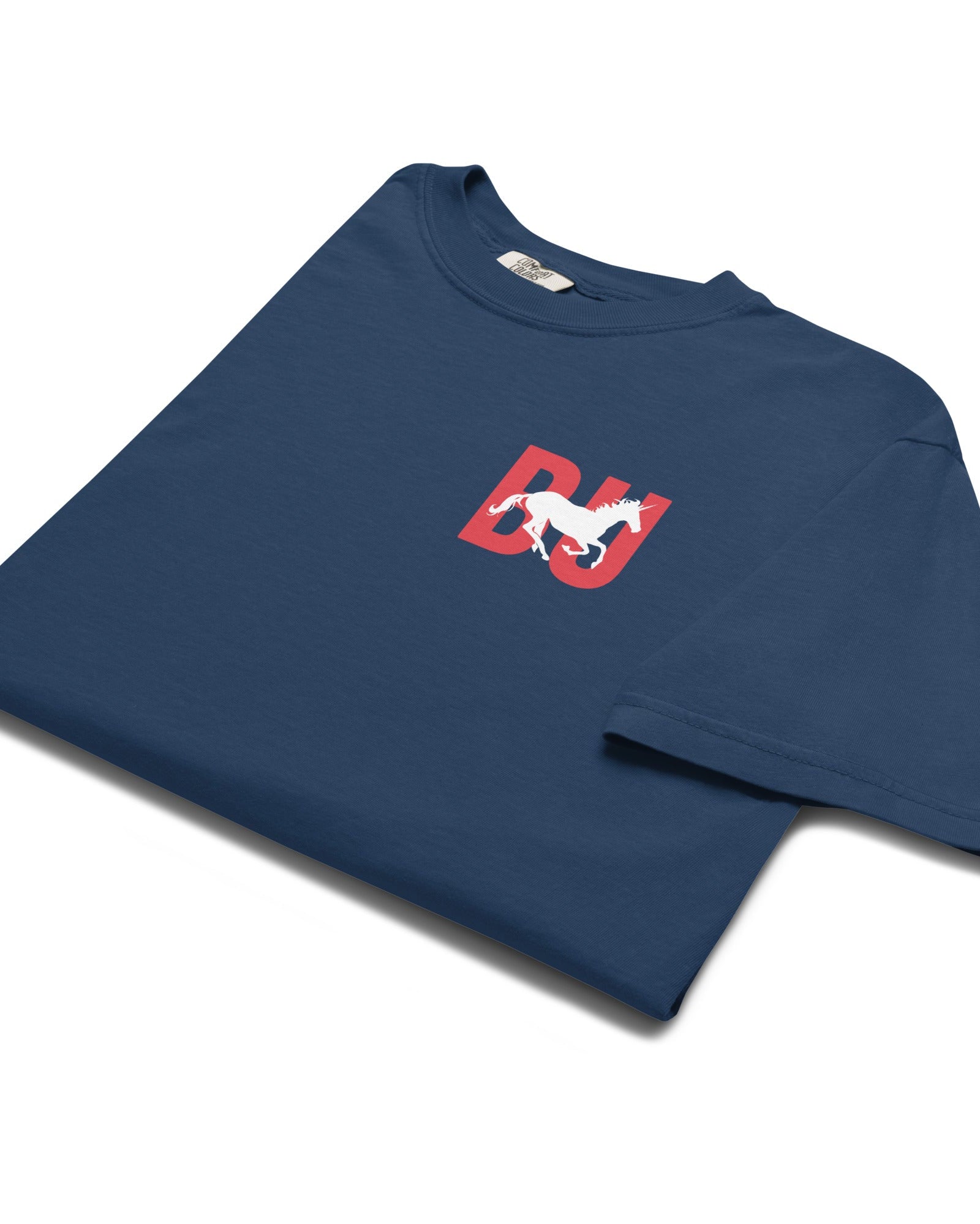 Jolly & Goode Shirts & Tops British Unicorn Outfitters Garment-dyed Heavyweight Tee Cheeky British Style