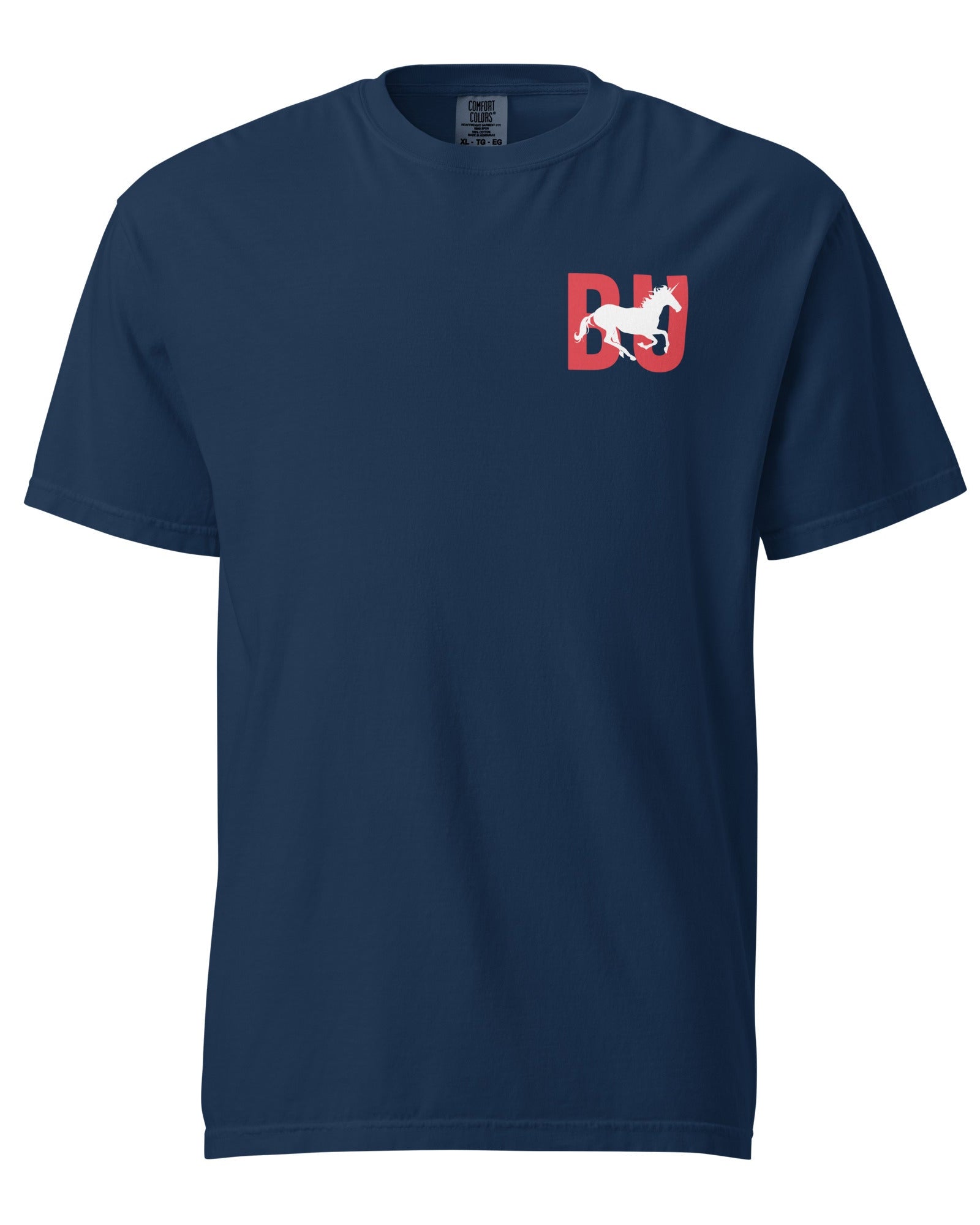 Jolly & Goode Shirts & Tops British Unicorn Outfitters Garment-dyed Heavyweight Tee Cheeky British Style