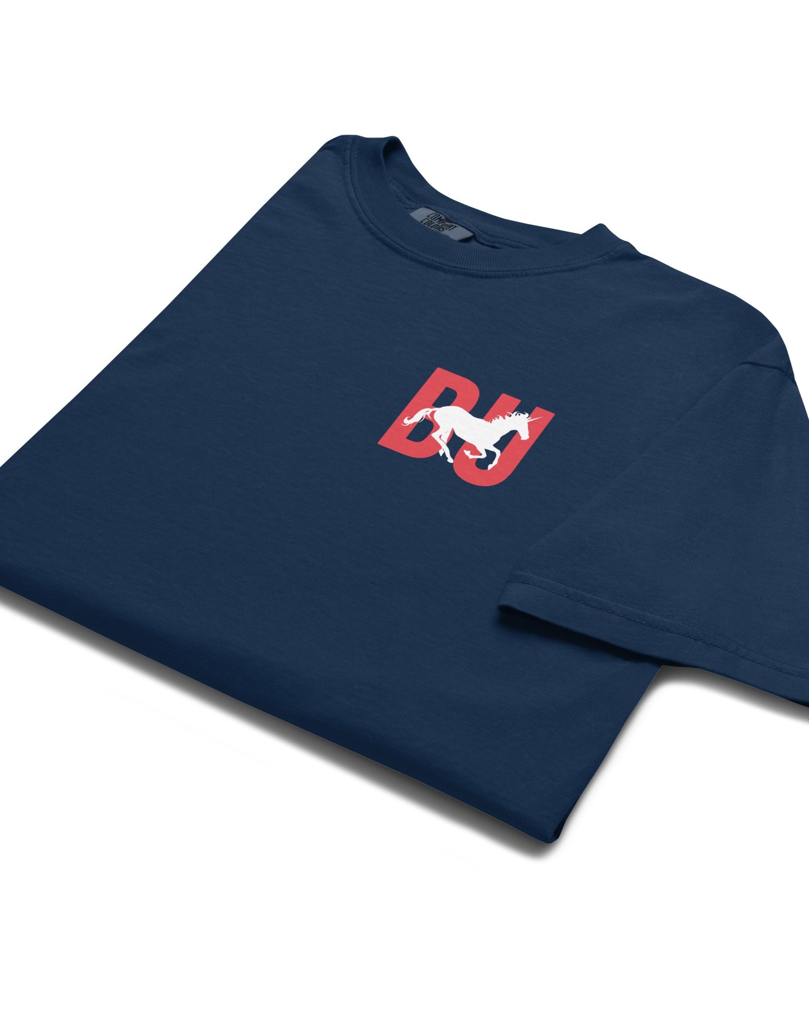 Jolly & Goode Shirts & Tops British Unicorn Outfitters Garment-dyed Heavyweight Tee Cheeky British Style