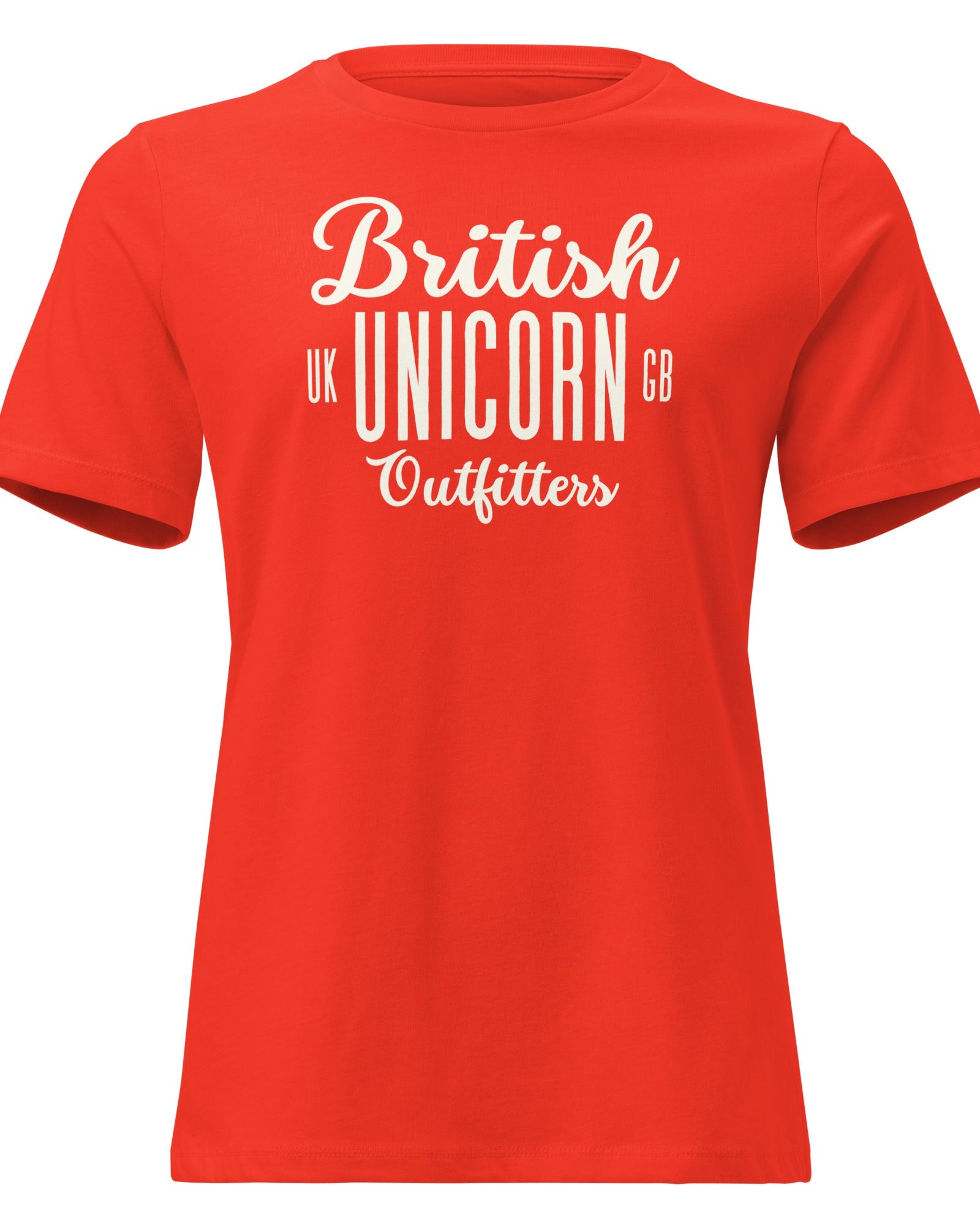 Jolly & Goode Shirts & Tops British Unicorn Outfitters Women's Relaxed T-Shirt Cheeky British Style