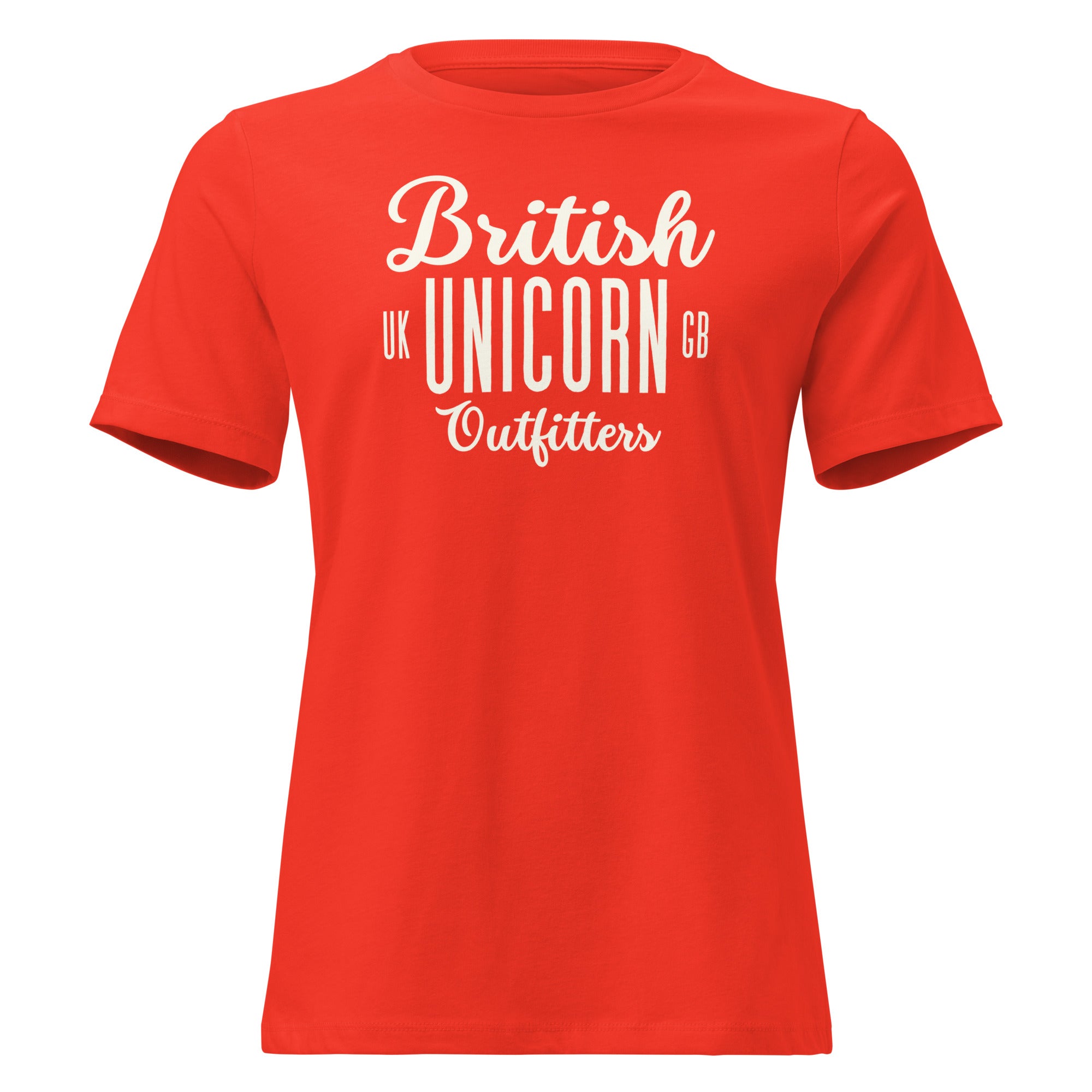 Jolly & Goode Shirts & Tops British Unicorn Outfitters Women's Relaxed T-Shirt Cheeky British Style