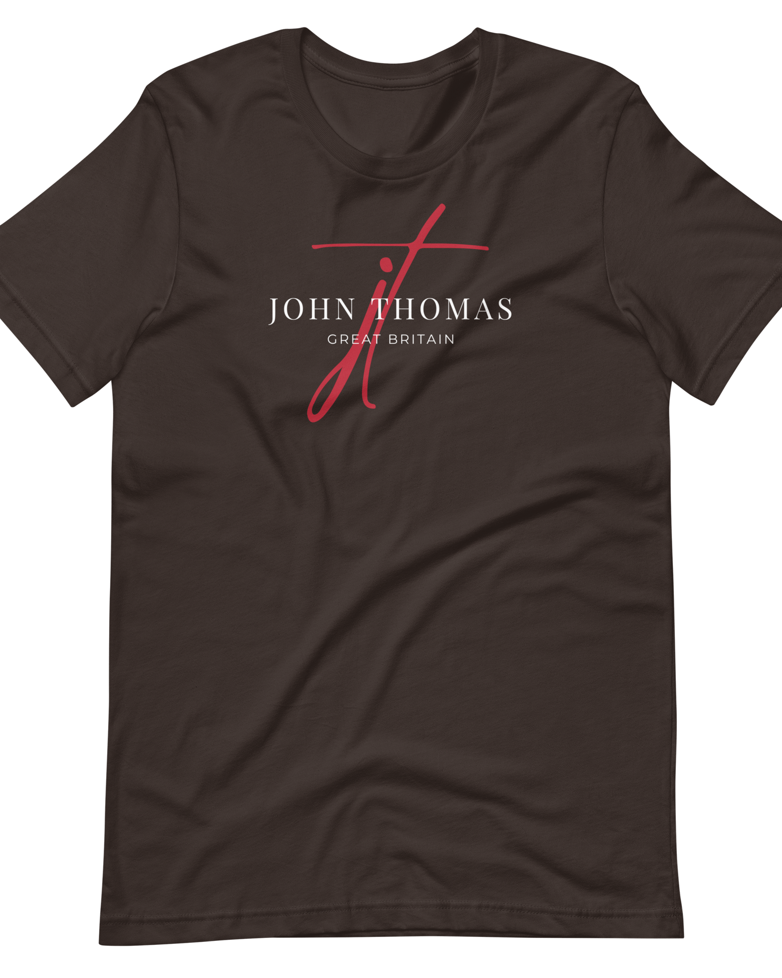 Jolly & Goode Shirts & Tops Brown / S John Thomas Great Britain T-shirt Cheeky British Style