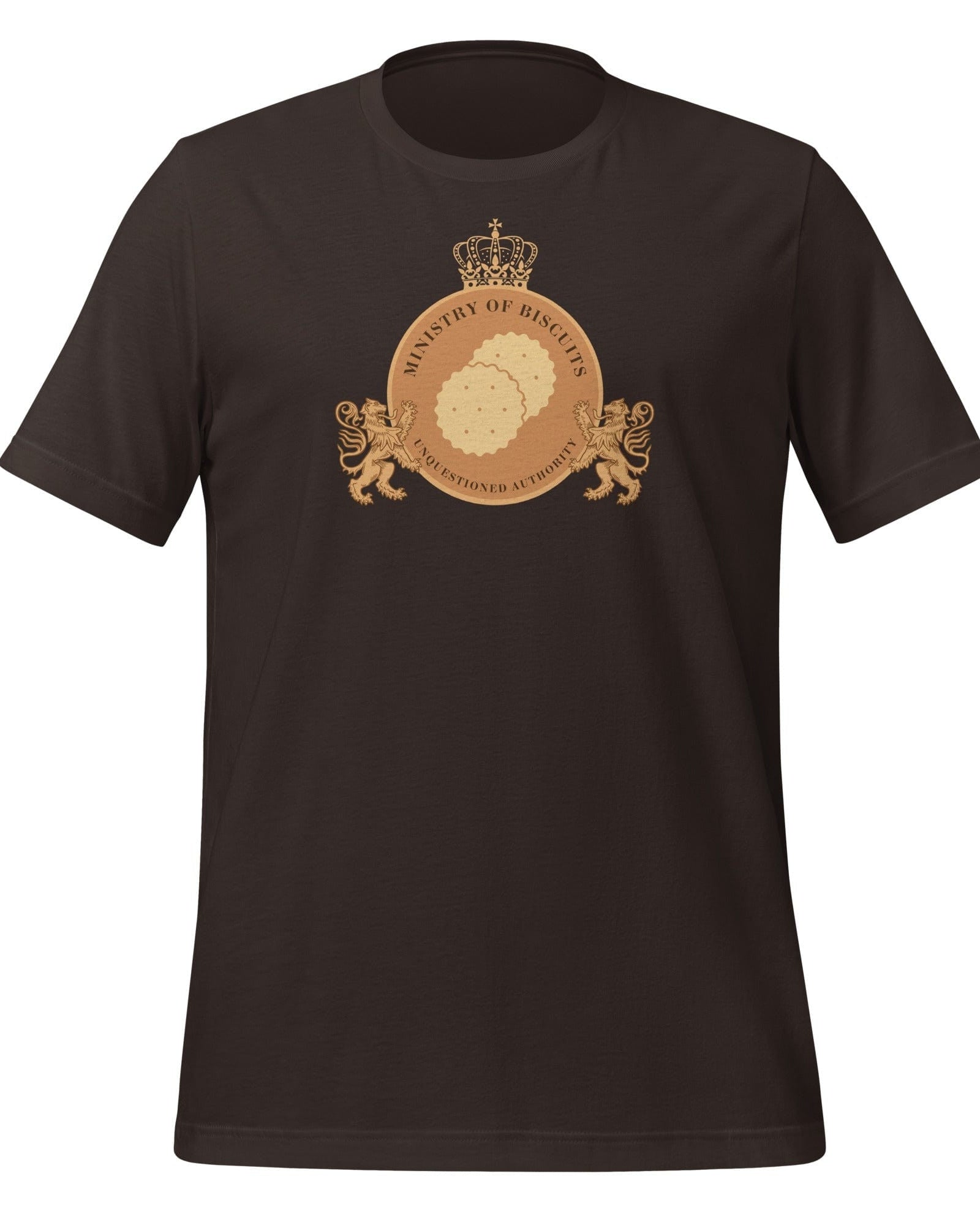 Jolly & Goode Shirts & Tops Brown / S Ministry of Biscuits T-Shirt Cheeky British Style
