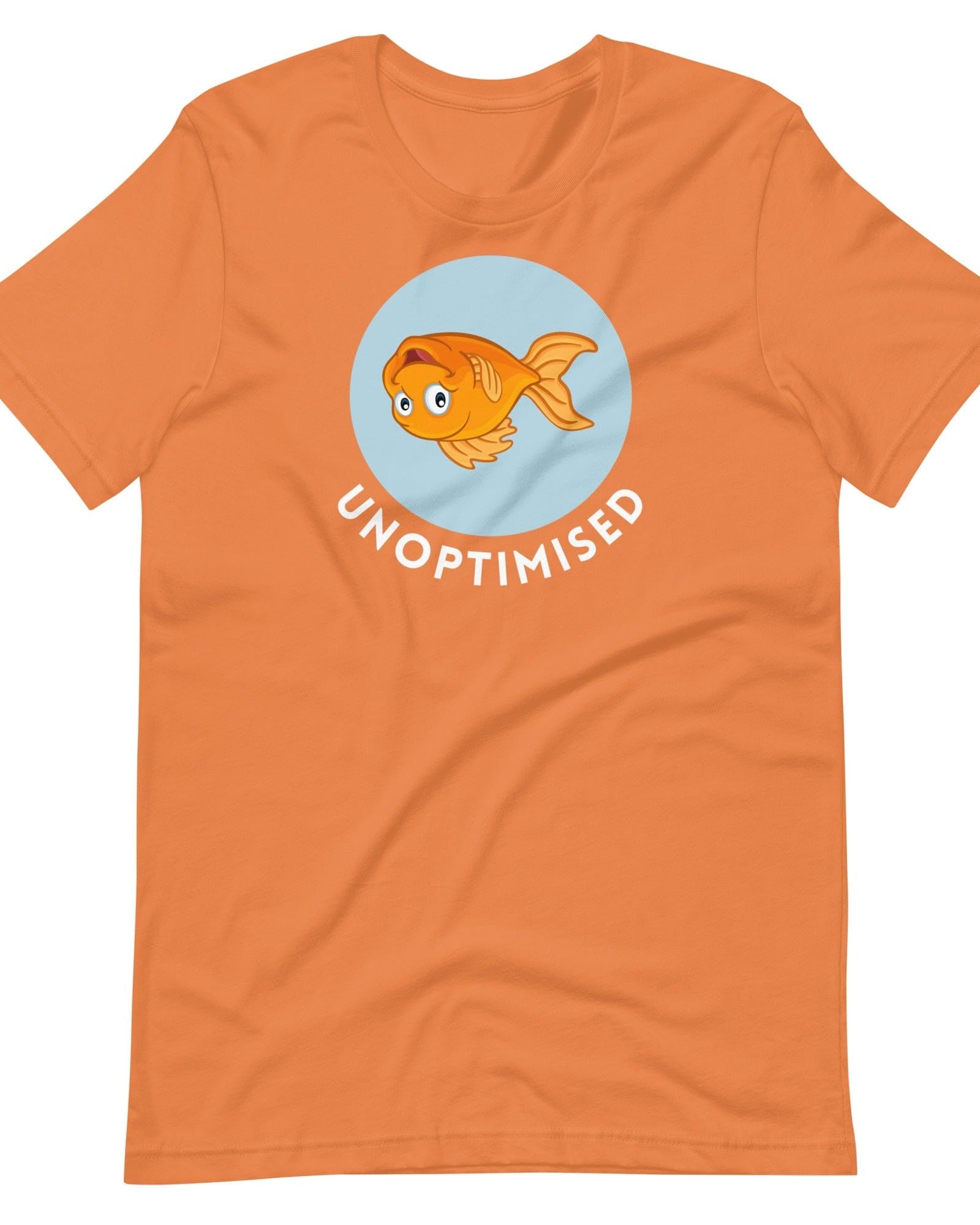 Jolly & Goode Shirts & Tops Burnt Orange / S Unoptimised Goldfish T-shirt Cheeky British Style