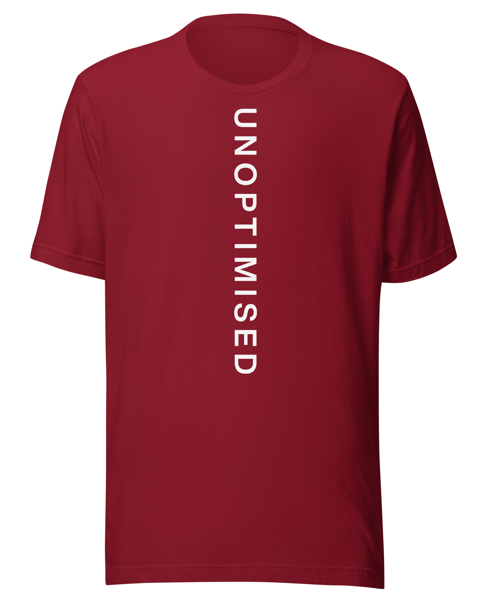 Jolly & Goode Shirts & Tops Cardinal / S Unoptimised T-shirt | Unisex Fit Cheeky British Style