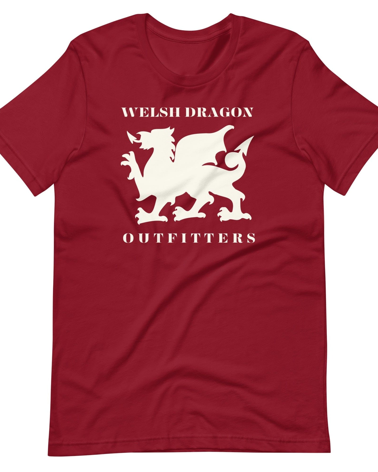 Jolly & Goode Shirts & Tops Cardinal / S Welsh Dragon Outfitters T-shirt Cheeky British Style