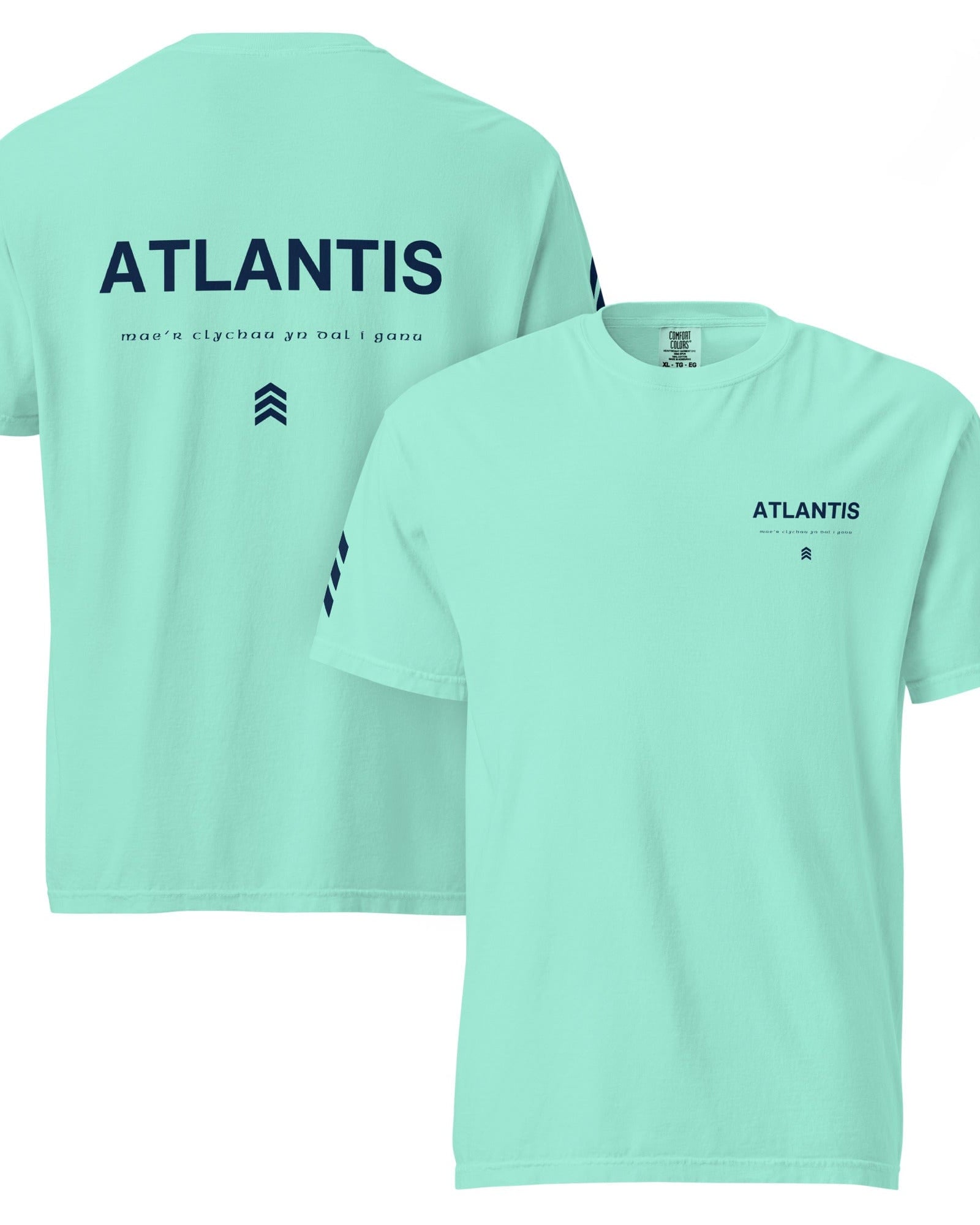 Jolly & Goode Shirts & Tops Chalky Mint / S The Atlantis Shirt | Relaxed Unisex Fit | Garment-Dyed Cheeky British Style