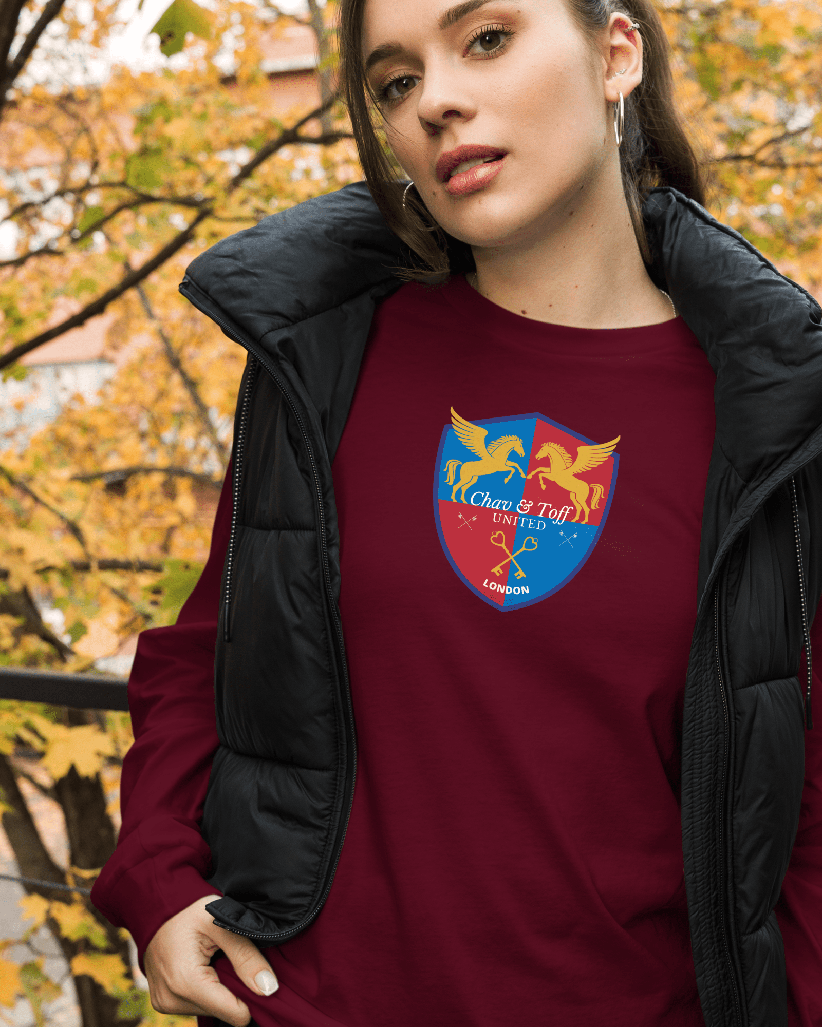 Jolly & Goode Shirts & Tops Chav & Toff United London Long Sleeve Shirt Cheeky British Style