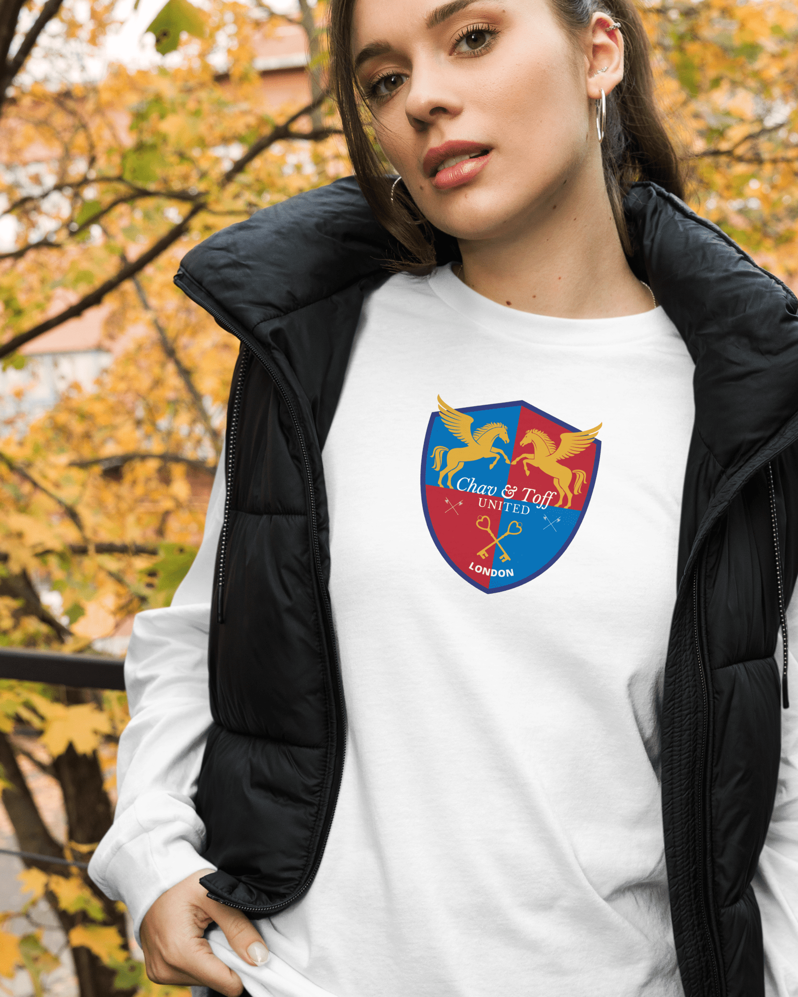 Jolly & Goode Shirts & Tops Chav & Toff United London Long Sleeve Shirt Cheeky British Style