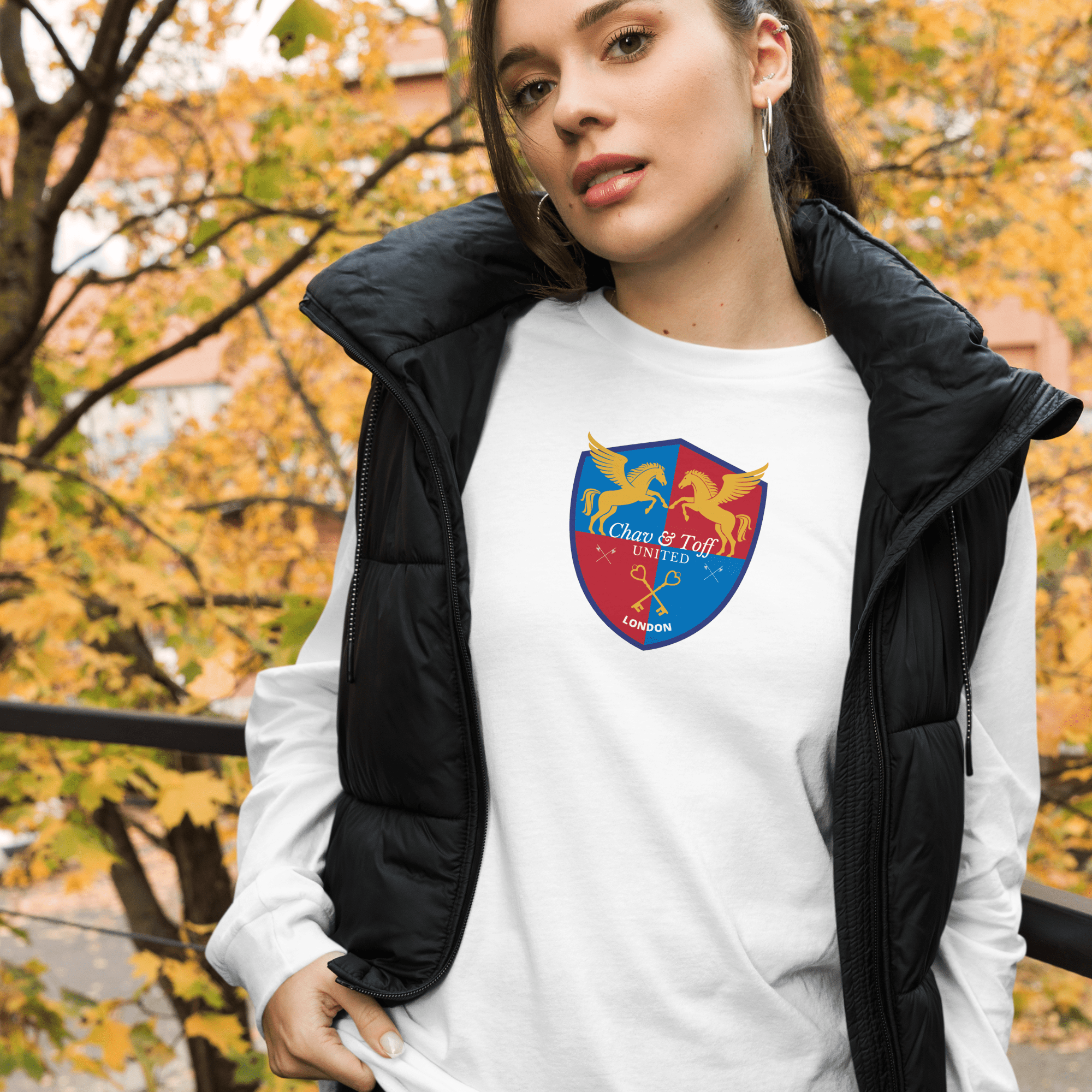 Jolly & Goode Shirts & Tops Chav & Toff United London Long Sleeve Shirt Cheeky British Style