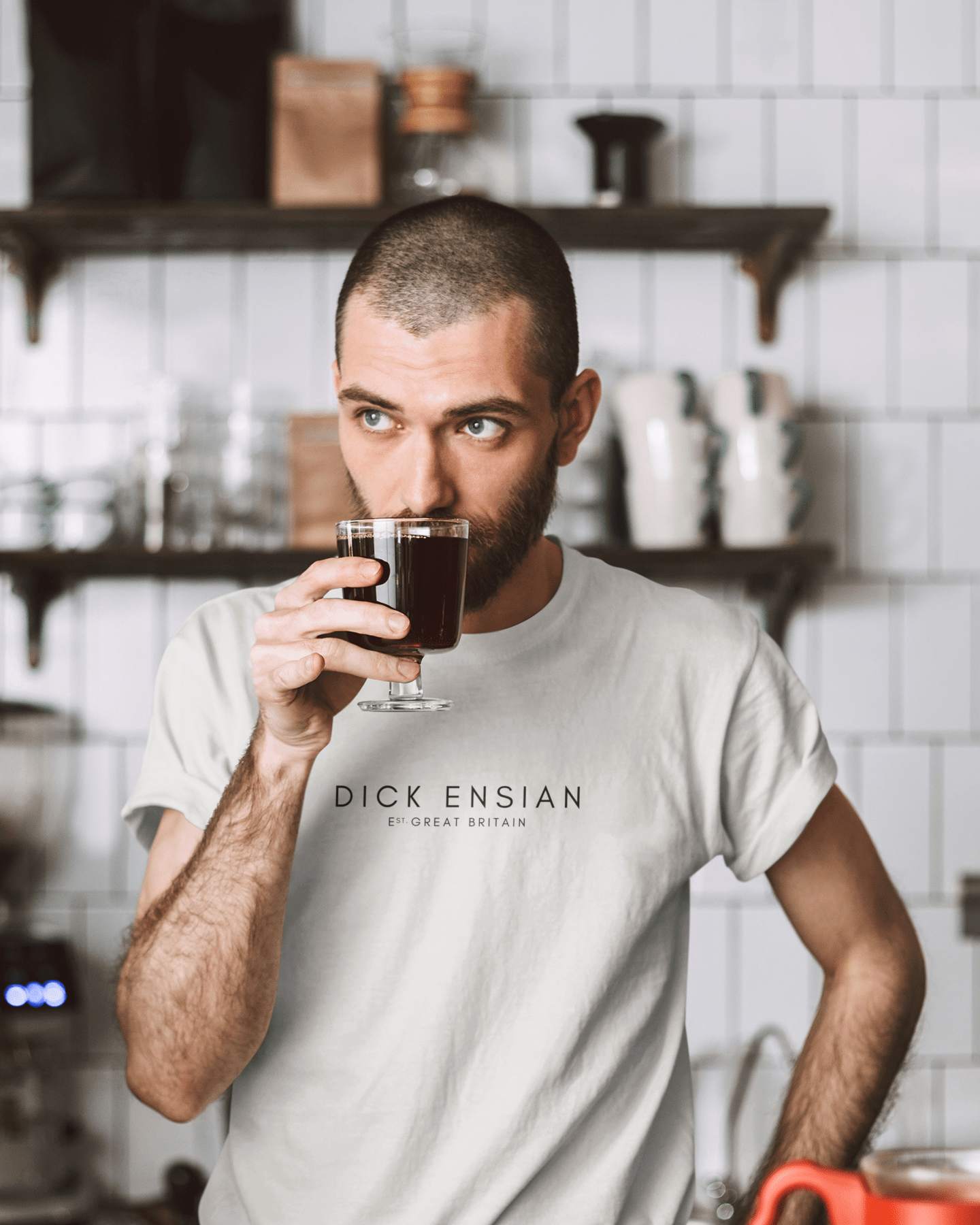 Jolly & Goode Shirts & Tops Dick Ensian Premium T-Shirt Cheeky British Style
