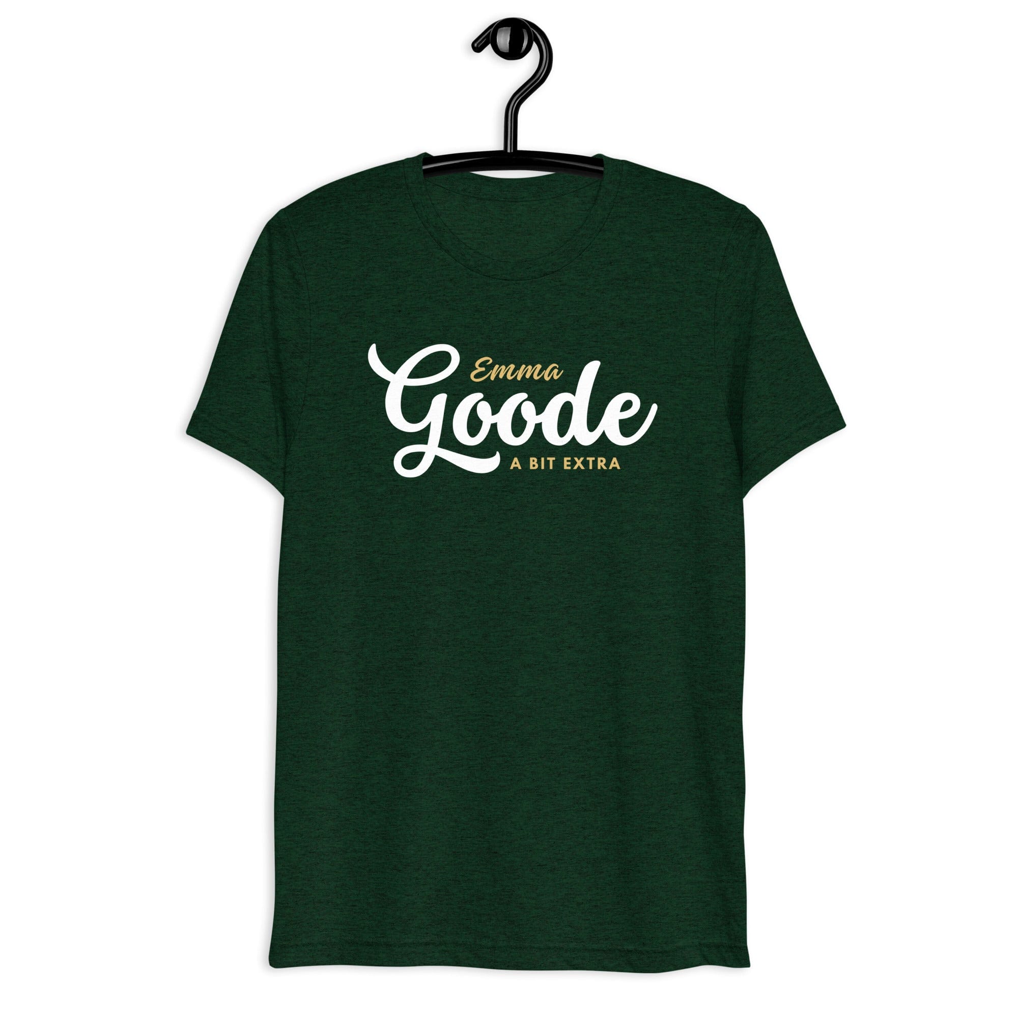 Jolly & Goode Shirts & Tops Emerald Triblend / XS Emma Goode - A Bit Extra - T-shirt | Triblend Cheeky British Style