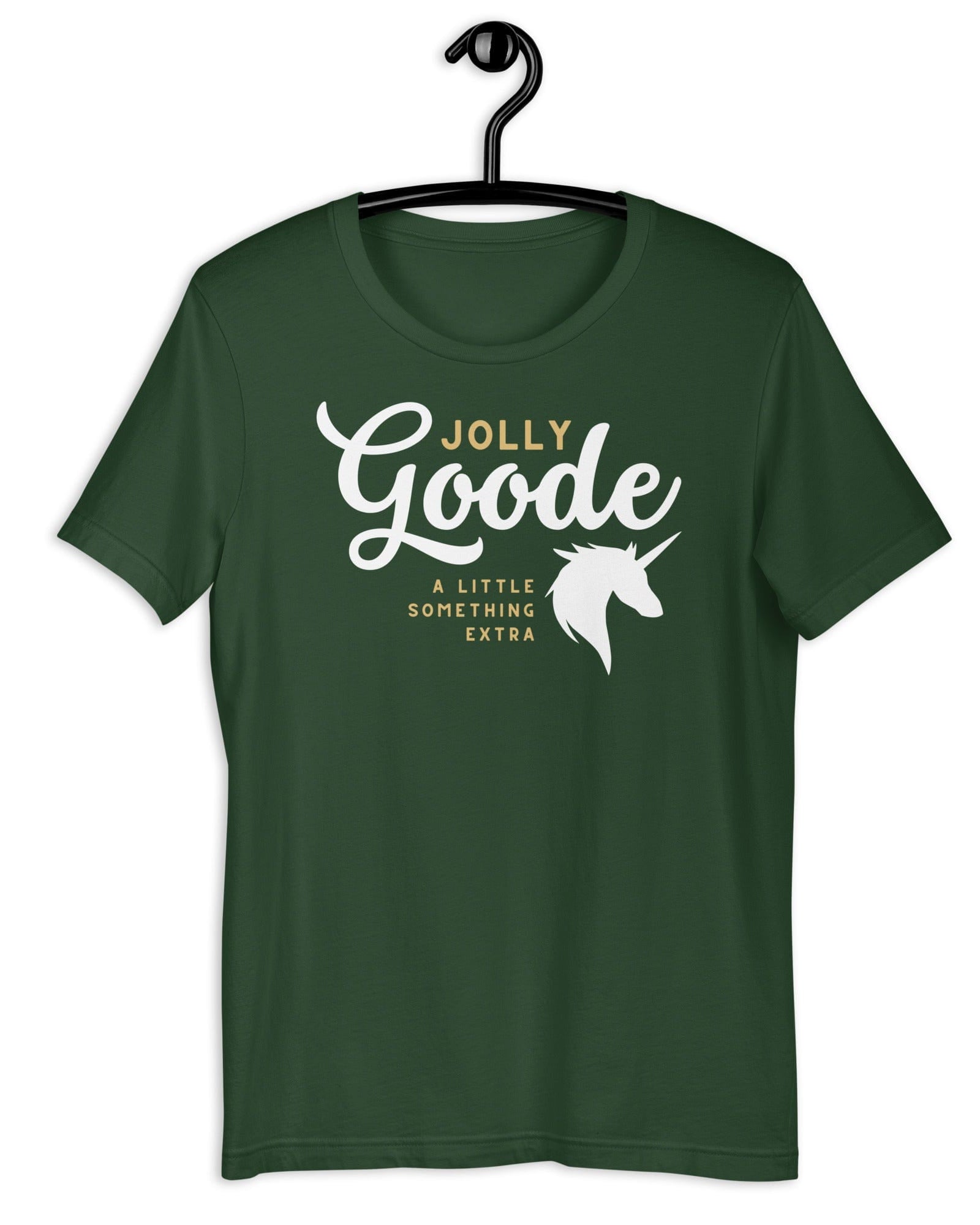Jolly & Goode Shirts & Tops Forest / S Jolly Goode A Little Something Extra Unicorn T-shirt Cheeky British Style