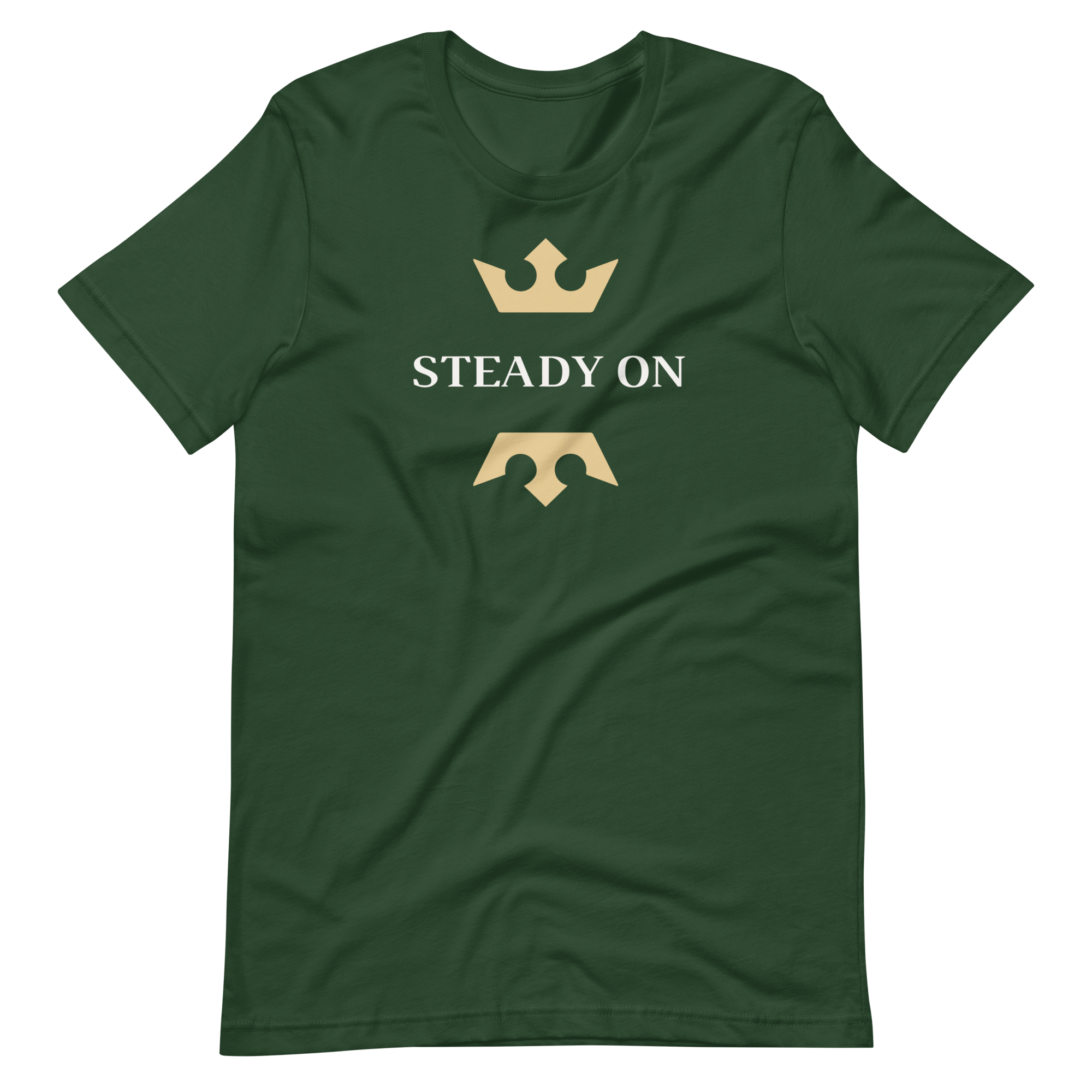 Jolly & Goode Shirts & Tops Forest / S Steady On T-Shirt Cheeky British Style