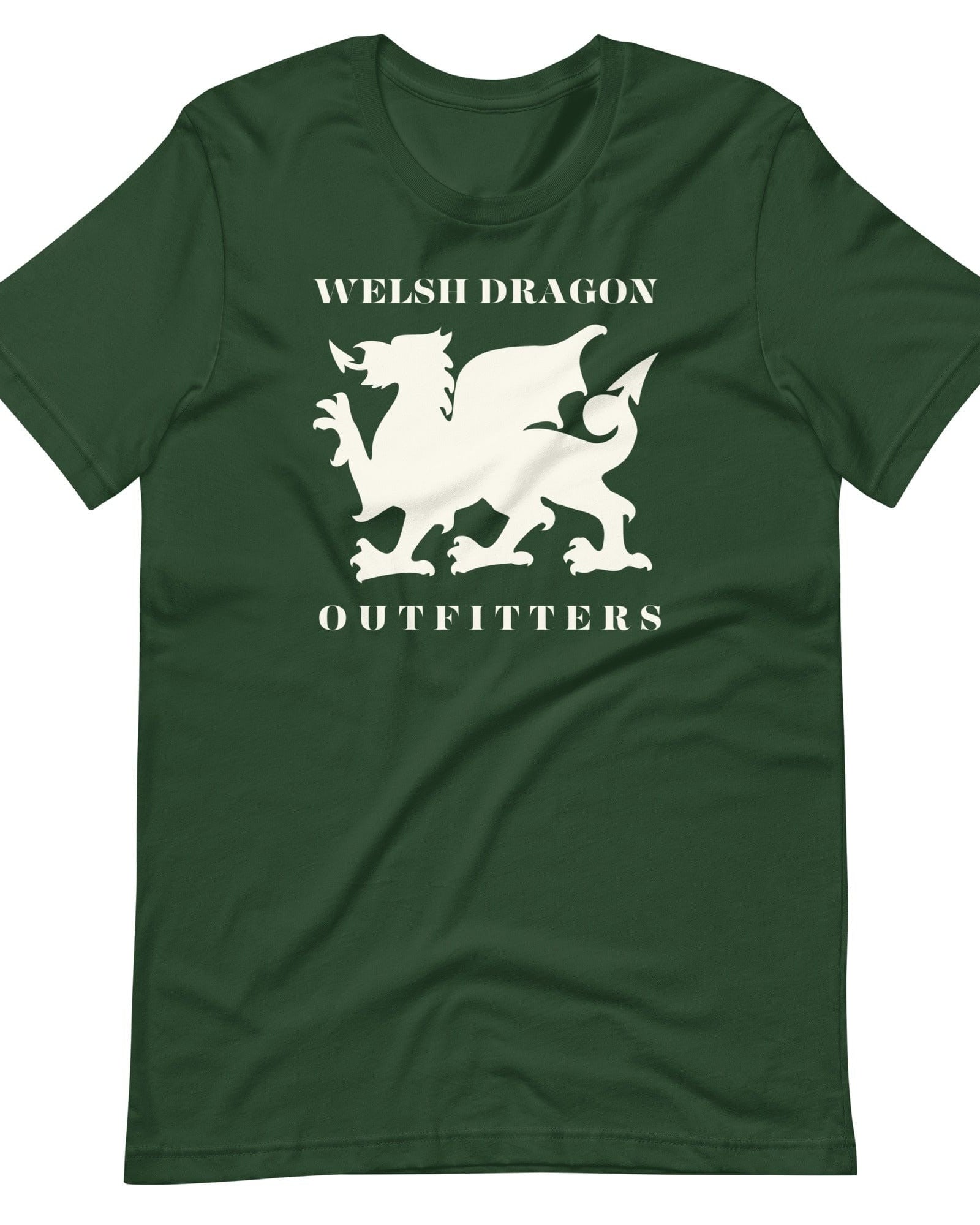 Jolly & Goode Shirts & Tops Forest / S Welsh Dragon Outfitters T-shirt Cheeky British Style