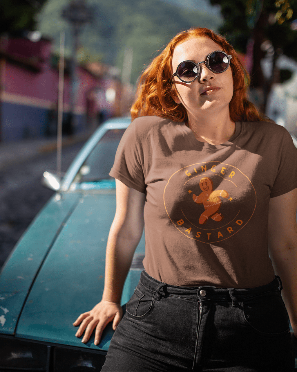 Jolly & Goode Shirts & Tops Ginger Bastard T-shirt Cheeky British Style