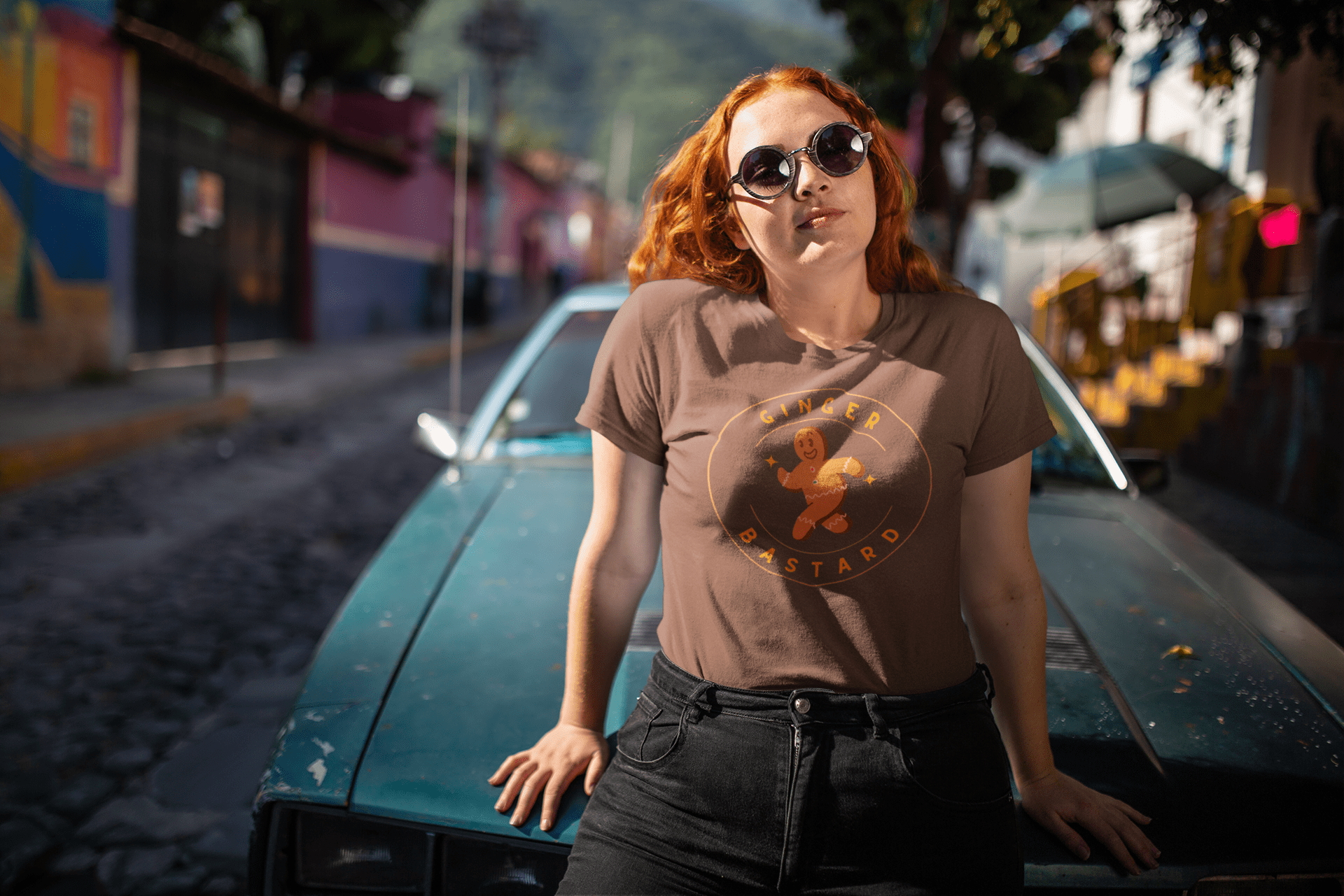 Jolly & Goode Shirts & Tops Ginger Bastard T-shirt Cheeky British Style