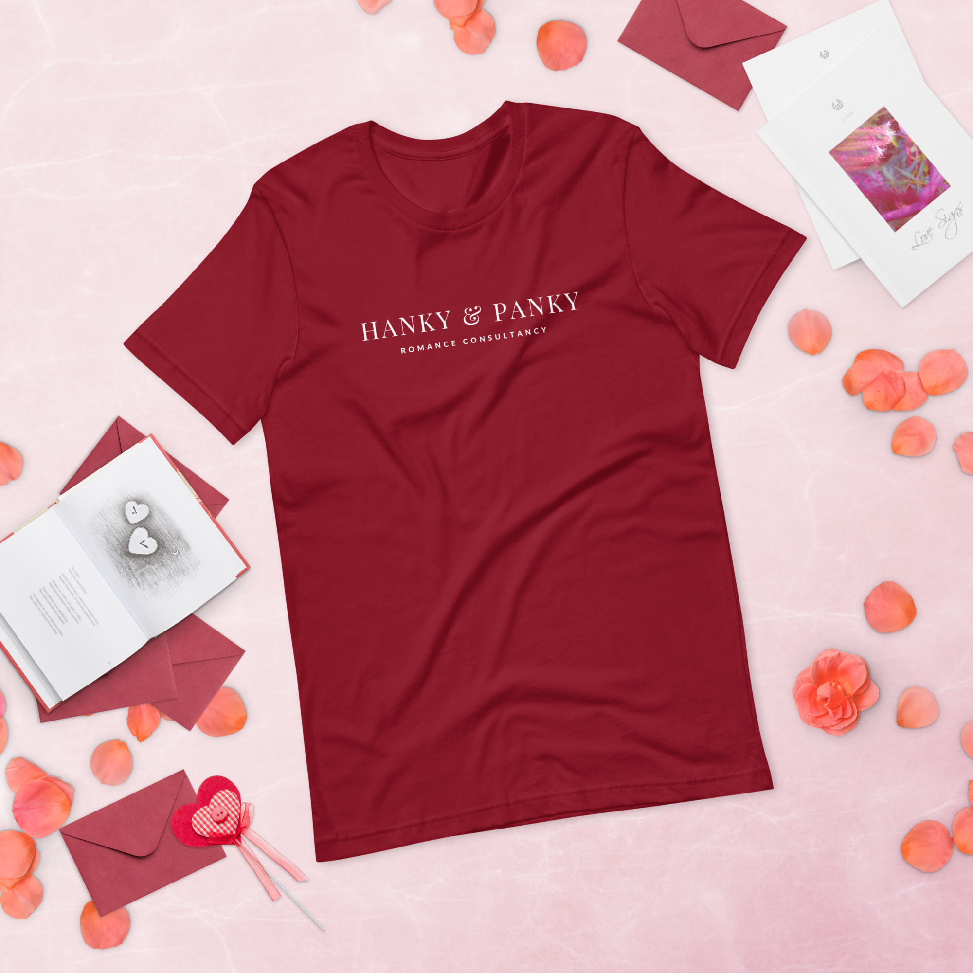 Jolly & Goode Shirts & Tops Hanky & Panky Romance Consultancy T-shirt Cheeky British Style
