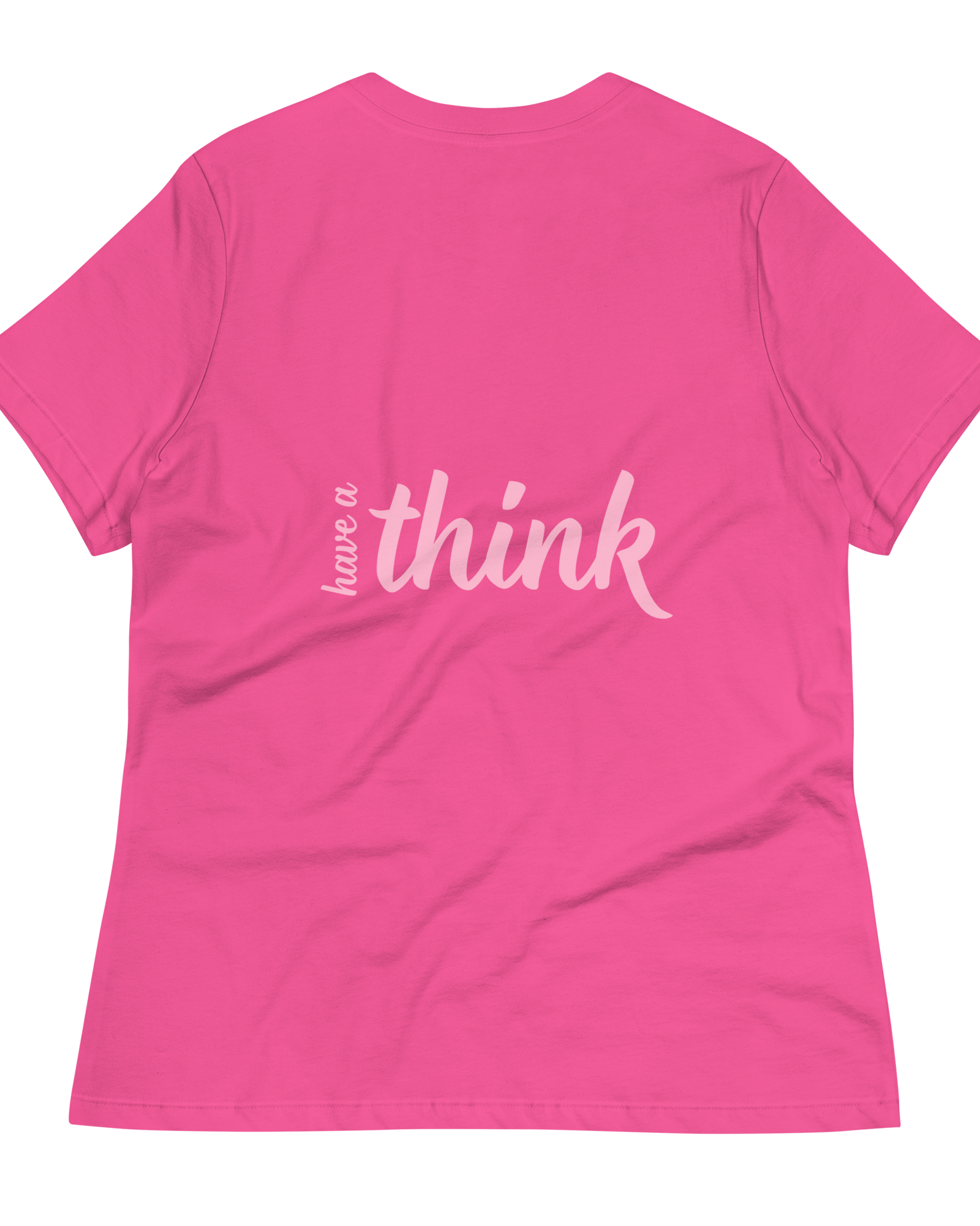 Jolly & Goode Shirts & Tops Have a Think Women's Relaxed T-Shirt Cheeky British Style