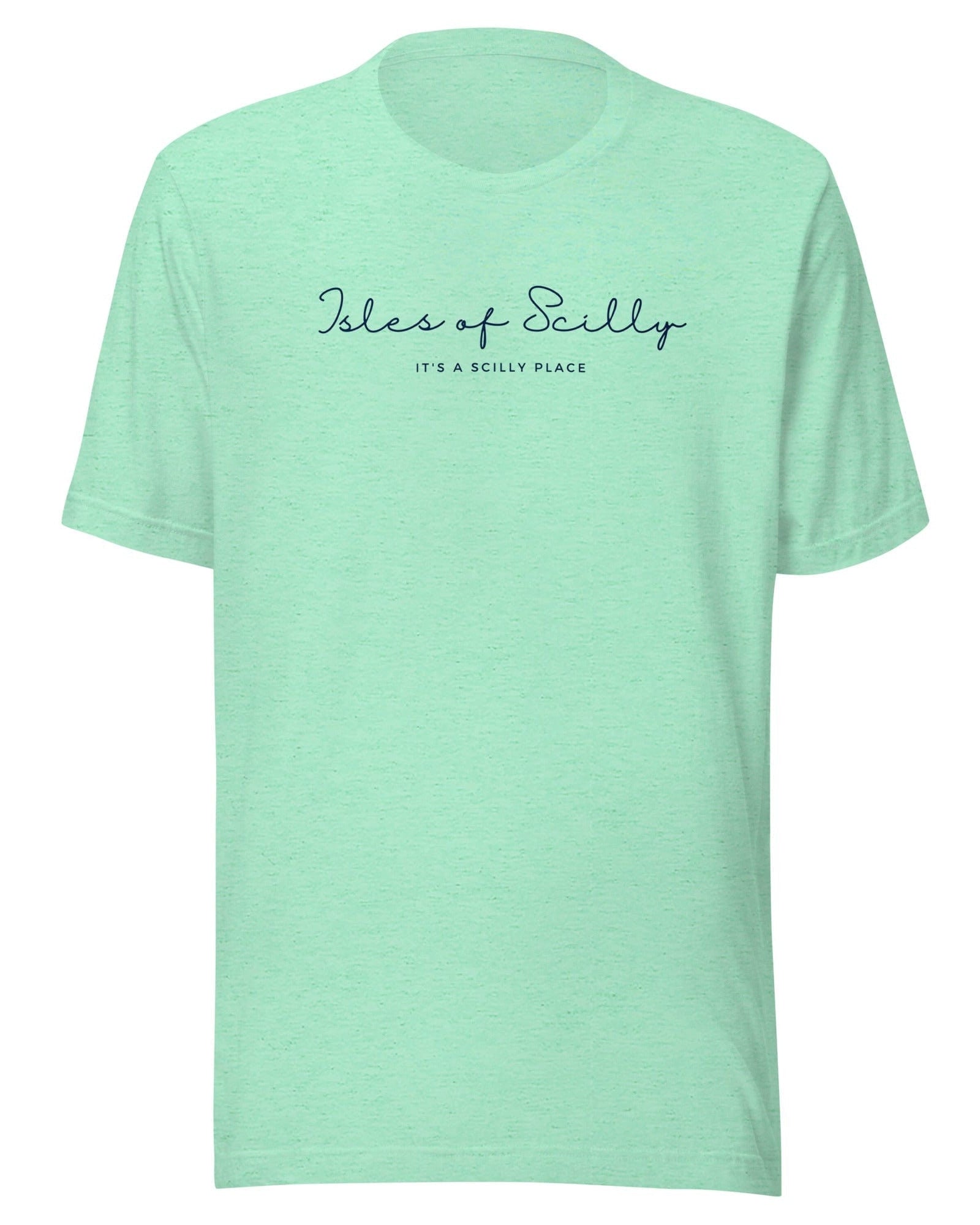 Jolly & Goode Shirts & Tops Heather Mint / S Isles of Scilly, It's a Scilly Place T-shirt Cheeky British Style
